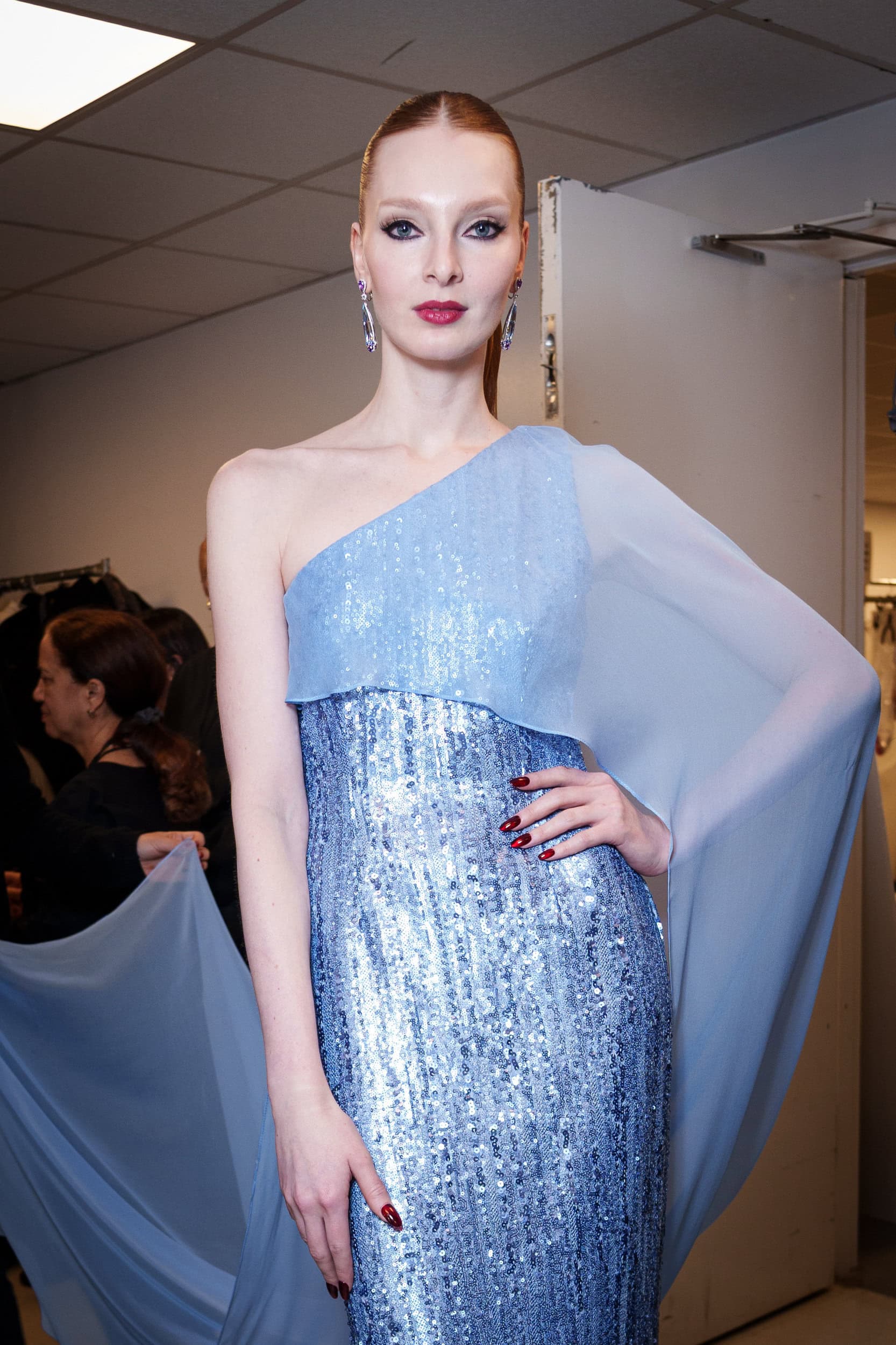 Pamella Roland Fall 2026 Fashion Show Backstage