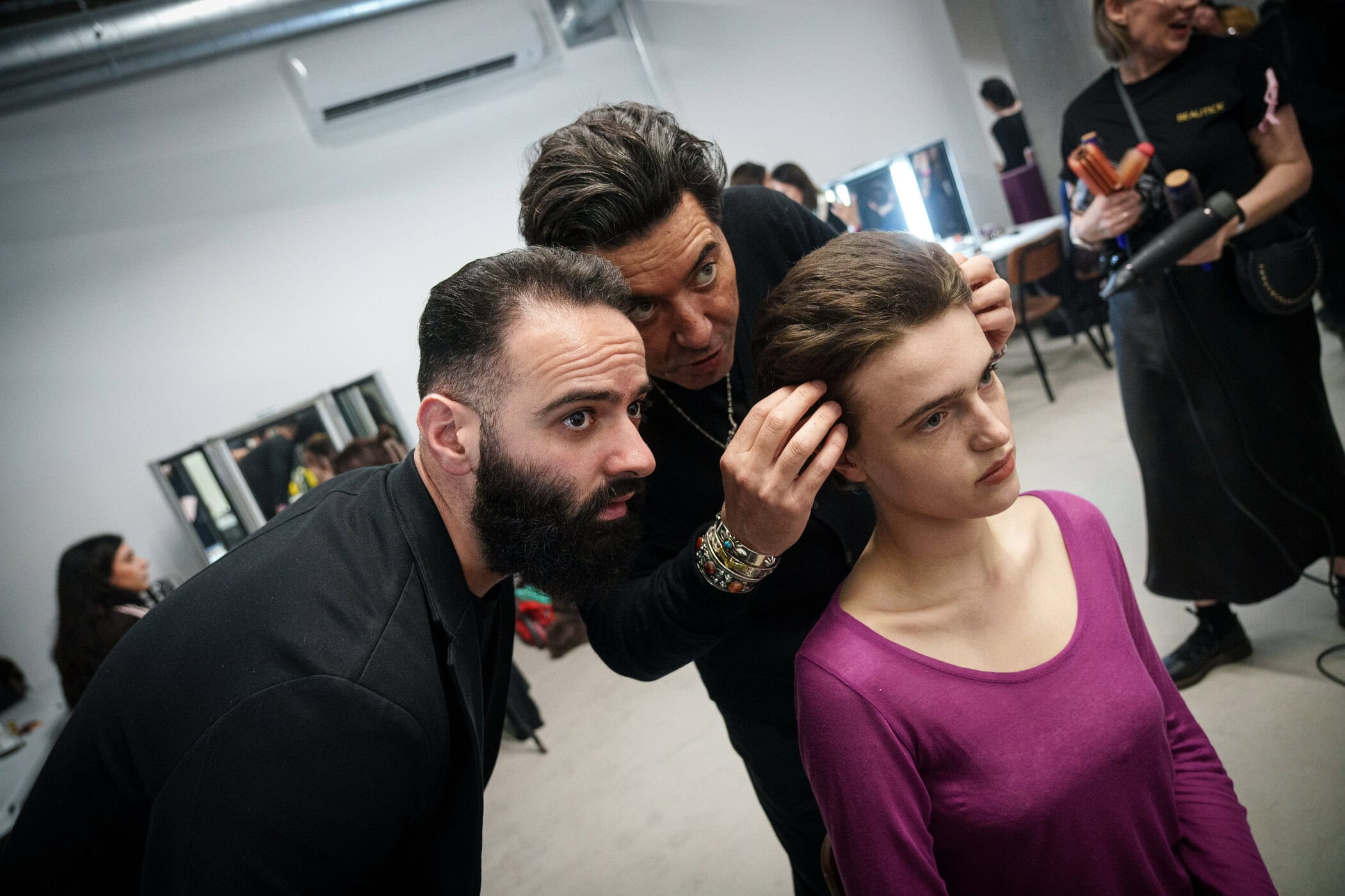 Johanna Parv Fall 2026 Fashion Show Backstage