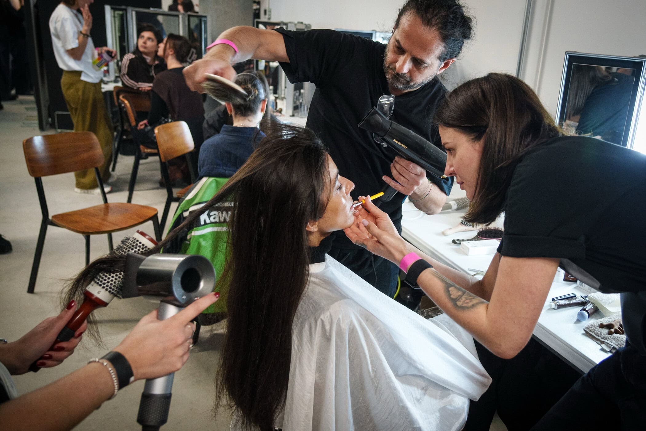 Johanna Parv Fall 2026 Fashion Show Backstage