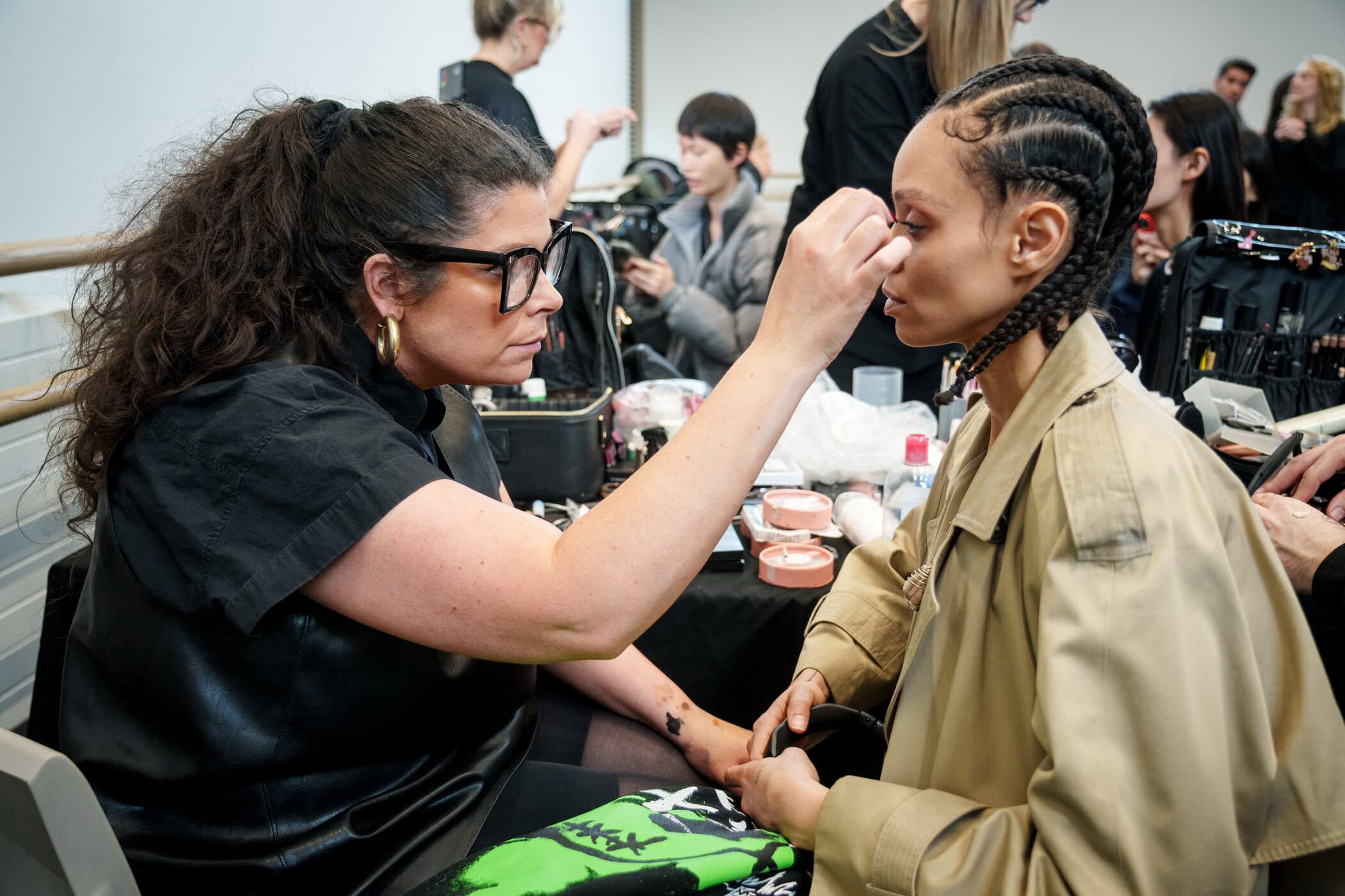 Patrick Mcdowell Fall 2026 Fashion Show Backstage