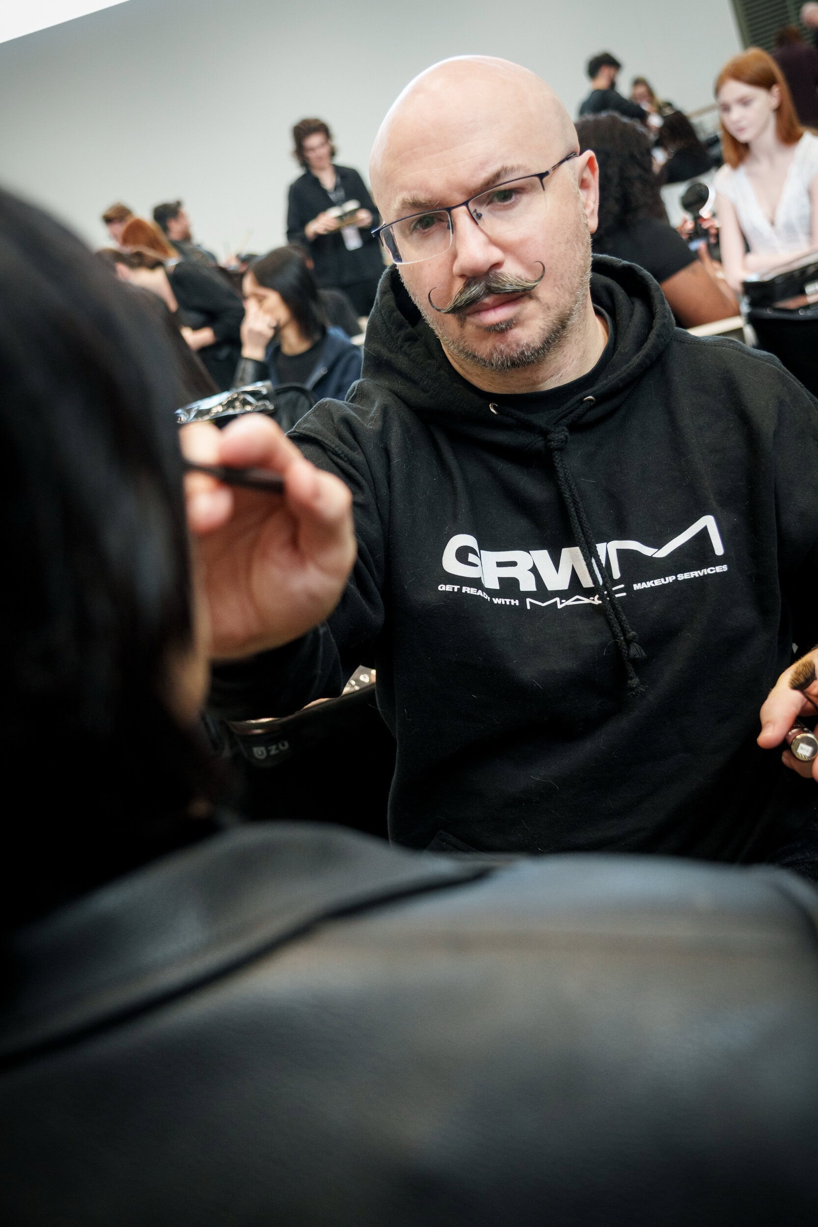 Patrick Mcdowell Fall 2026 Fashion Show Backstage