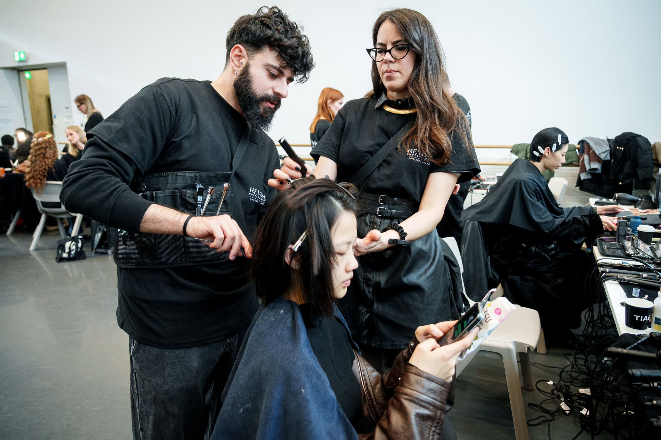 Patrick Mcdowell Fall 2026 Fashion Show Backstage