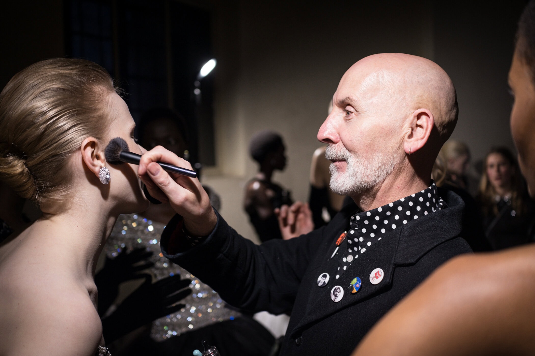 Richard Quinn Fall 2026 Fashion Show Backstage