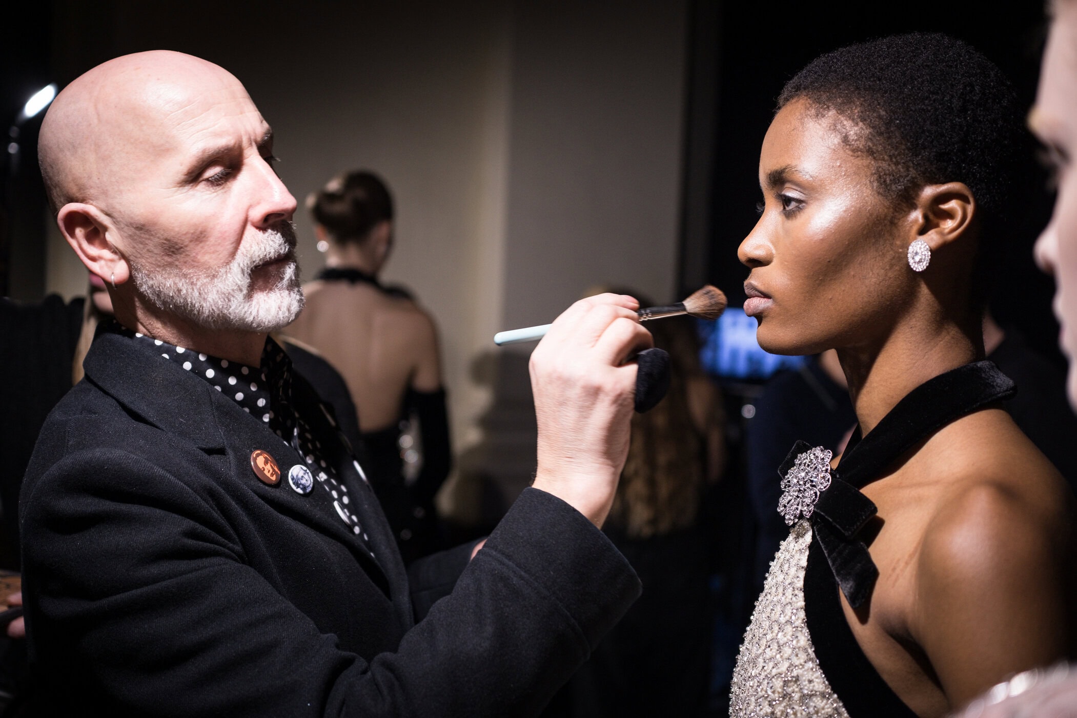 Richard Quinn Fall 2026 Fashion Show Backstage