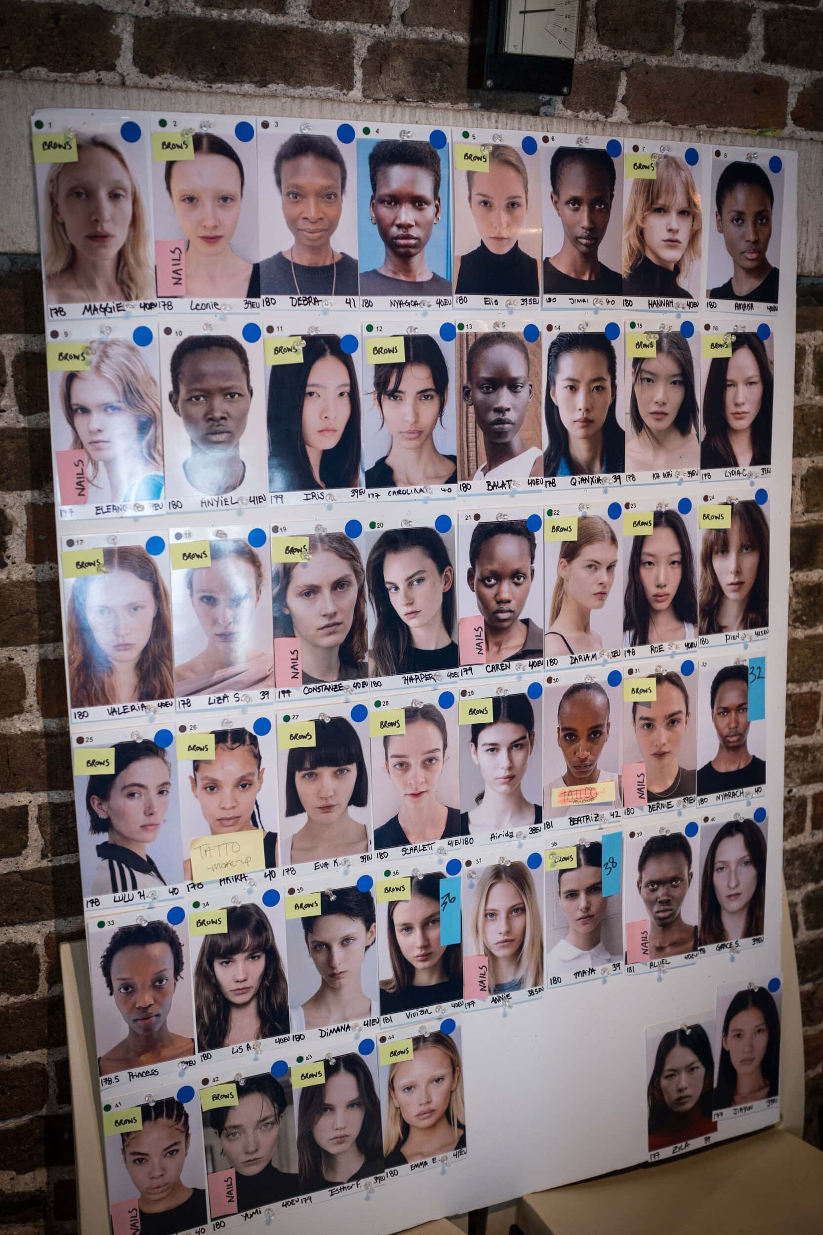 Richard Quinn Fall 2026 Fashion Show Backstage