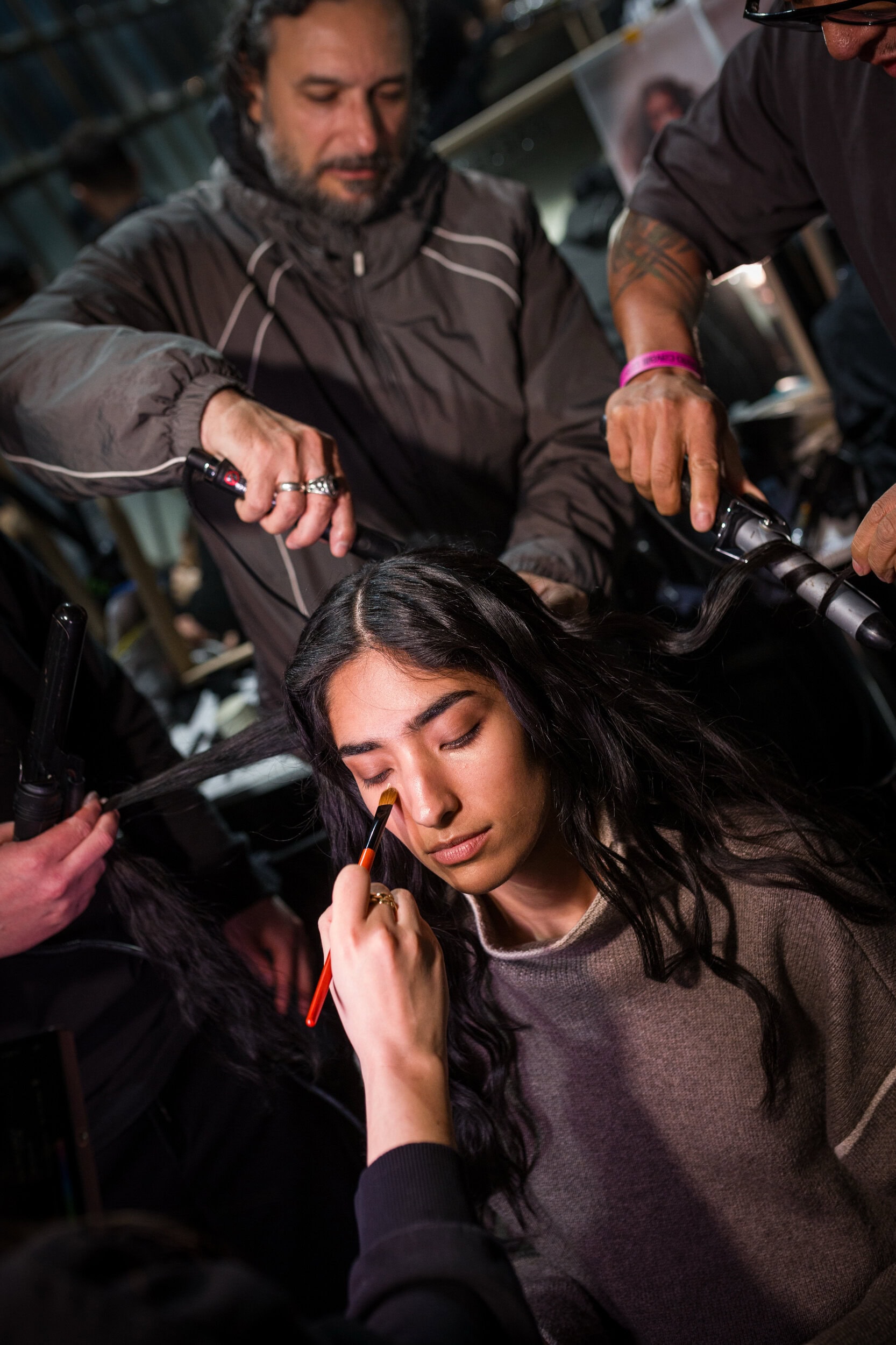 Roberto Cavalli Fall 2026 Fashion Show Backstage