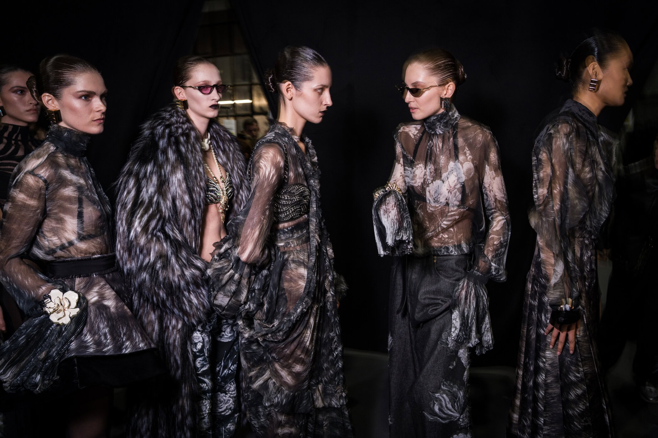 Roberto Cavalli Fall 2026 Fashion Show Backstage