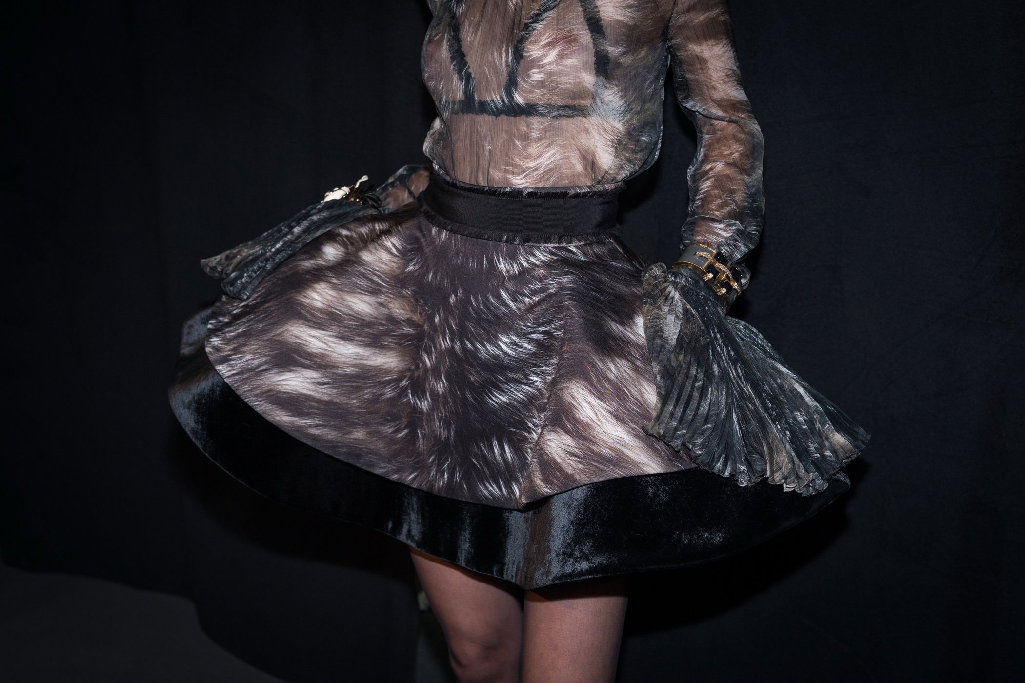 Roberto Cavalli Fall 2026 Fashion Show Backstage