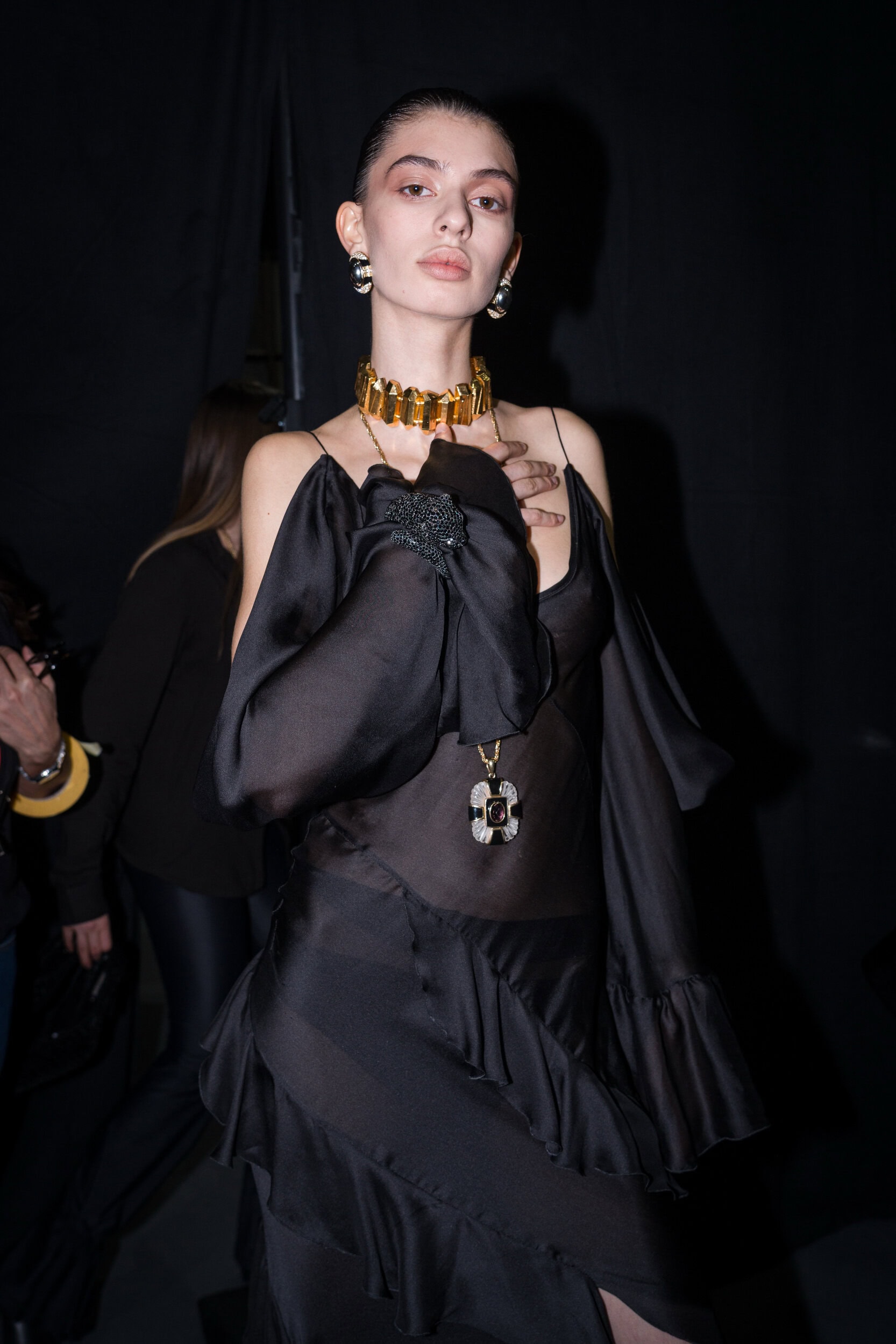 Roberto Cavalli Fall 2026 Fashion Show Backstage