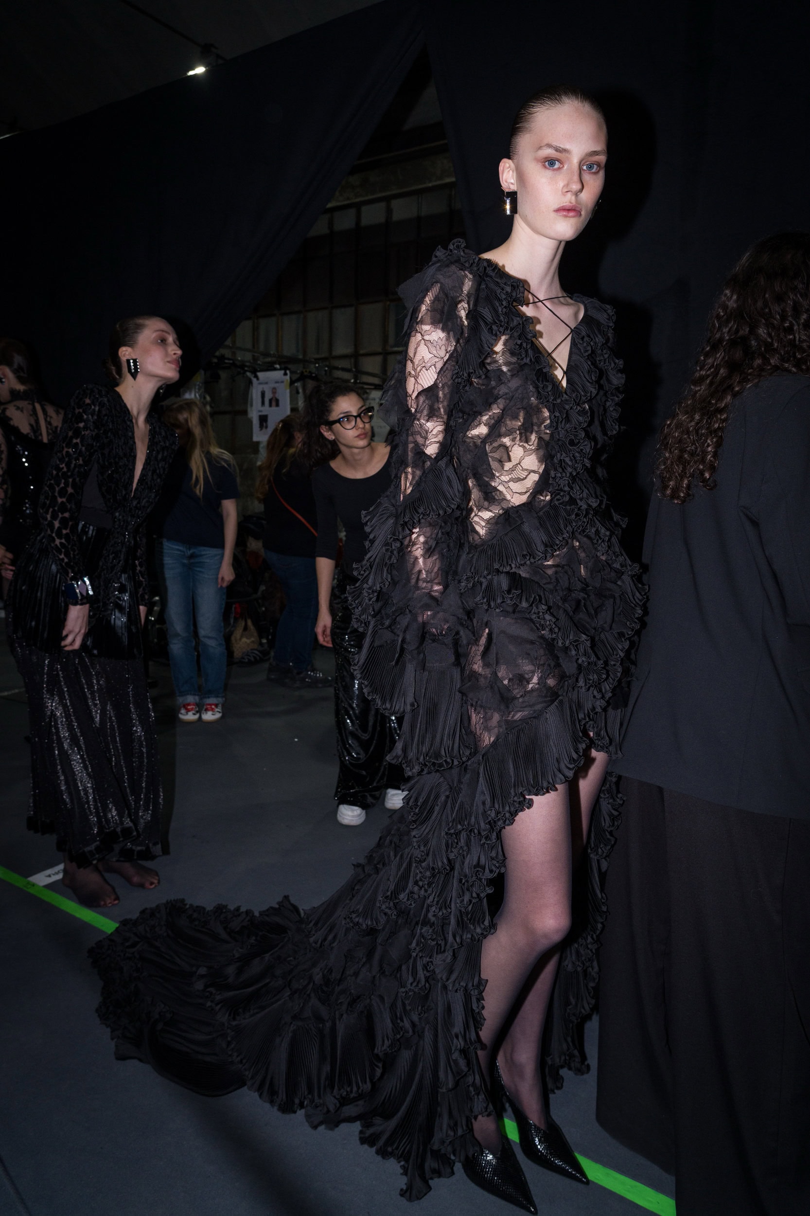 Roberto Cavalli Fall 2026 Fashion Show Backstage