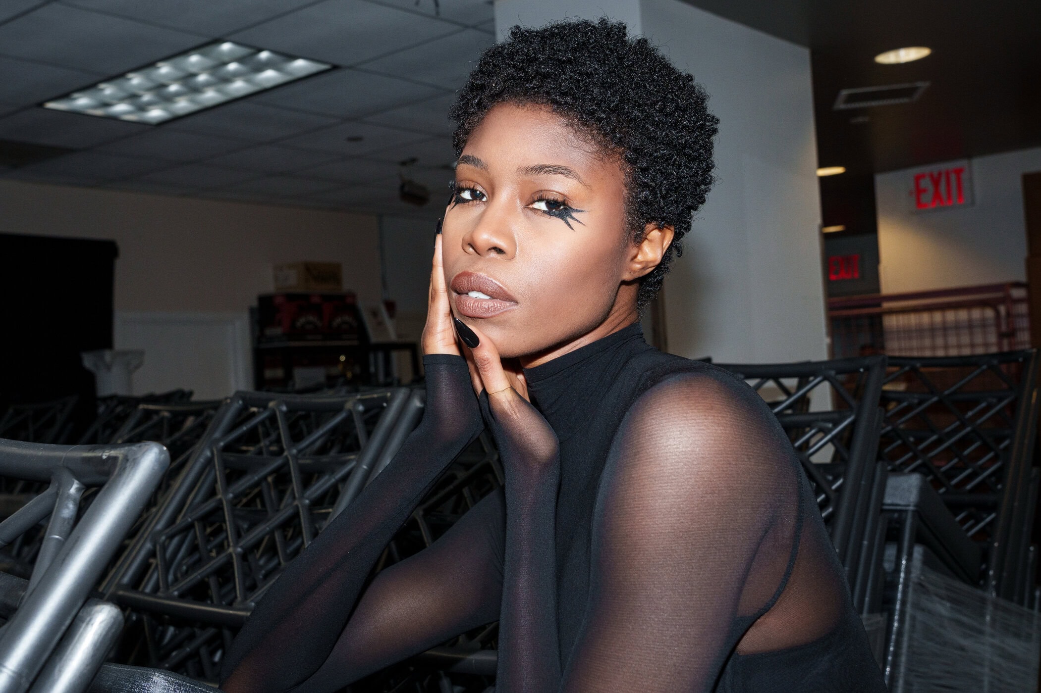 Romeo Hunte Fall 2026 Fashion Show Backstage