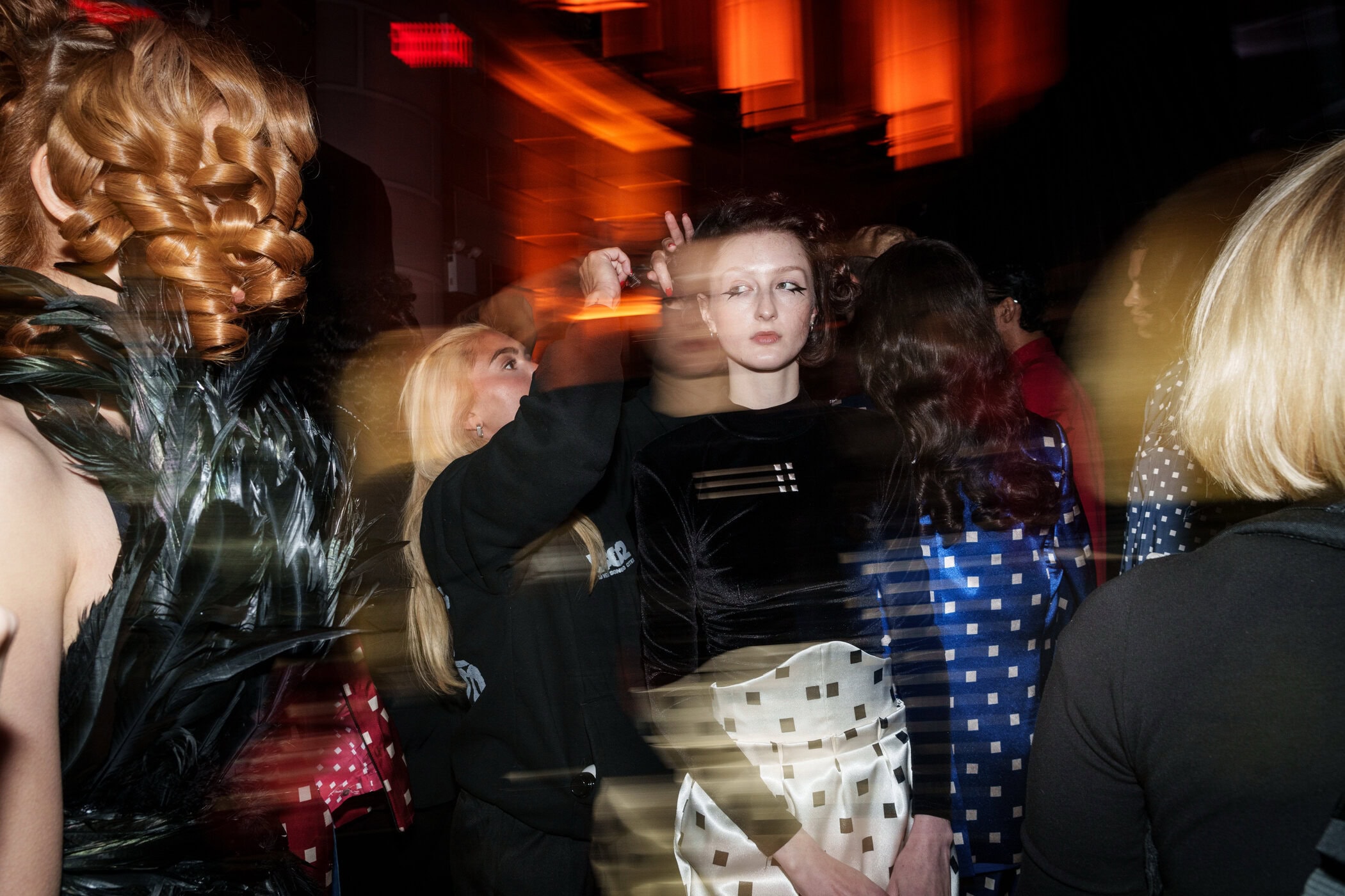 Romeo Hunte Fall 2026 Fashion Show Backstage