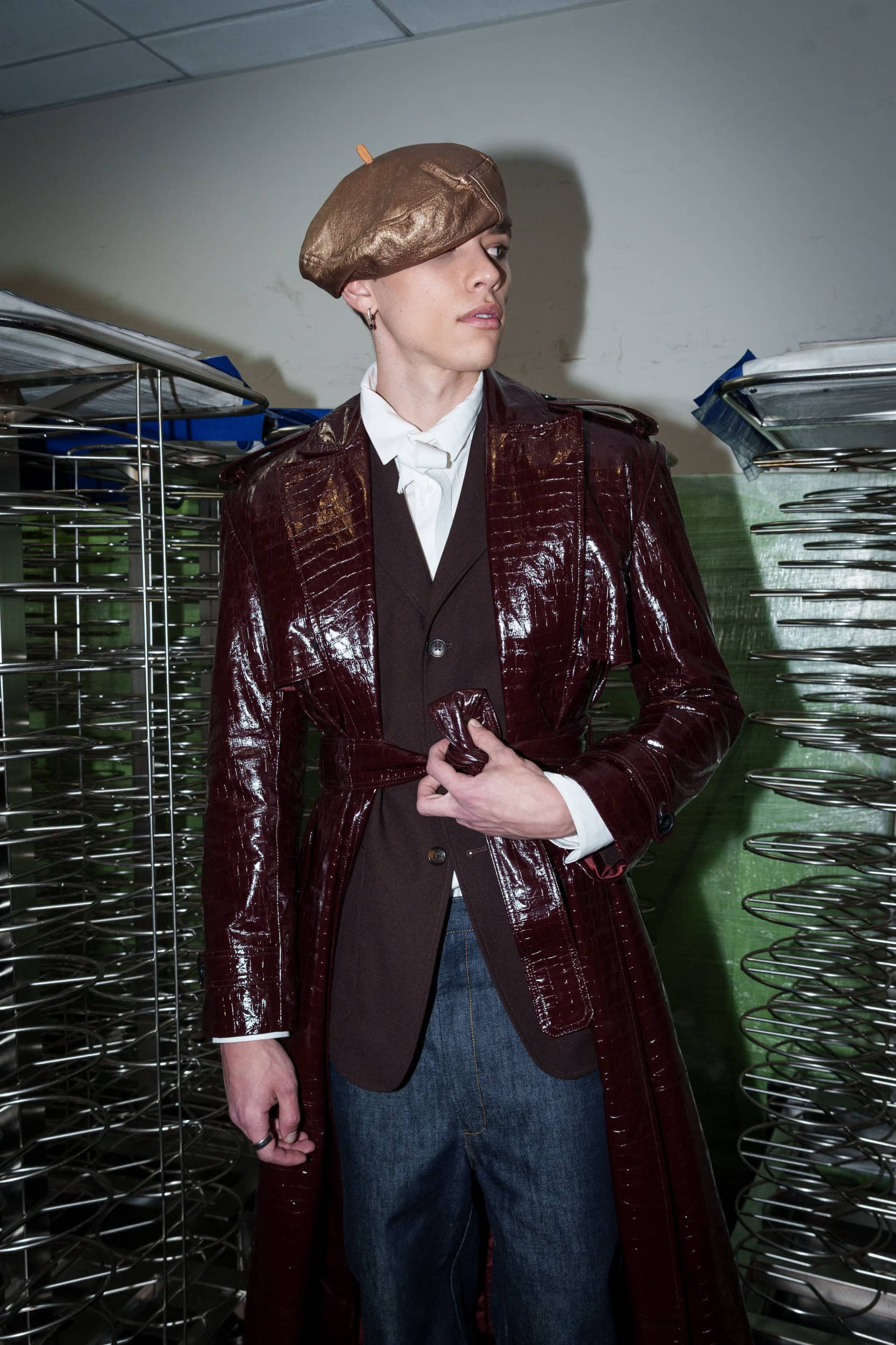 Romeo Hunte Fall 2026 Fashion Show Backstage