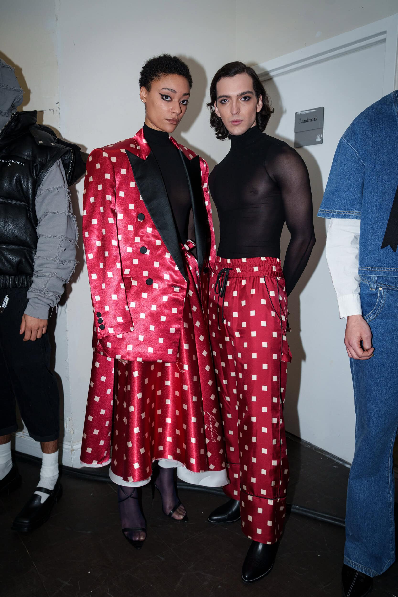 Romeo Hunte Fall 2026 Fashion Show Backstage