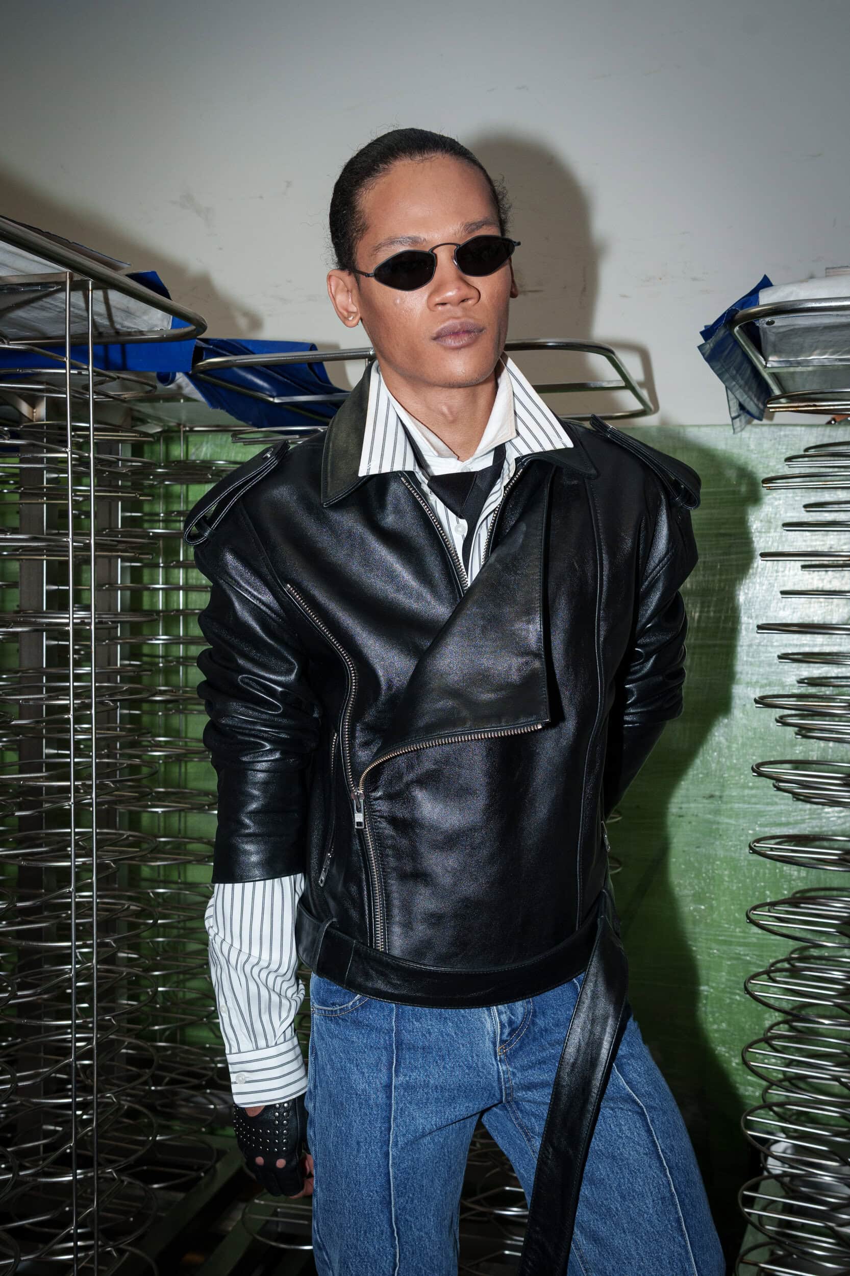 Romeo Hunte Fall 2026 Fashion Show Backstage