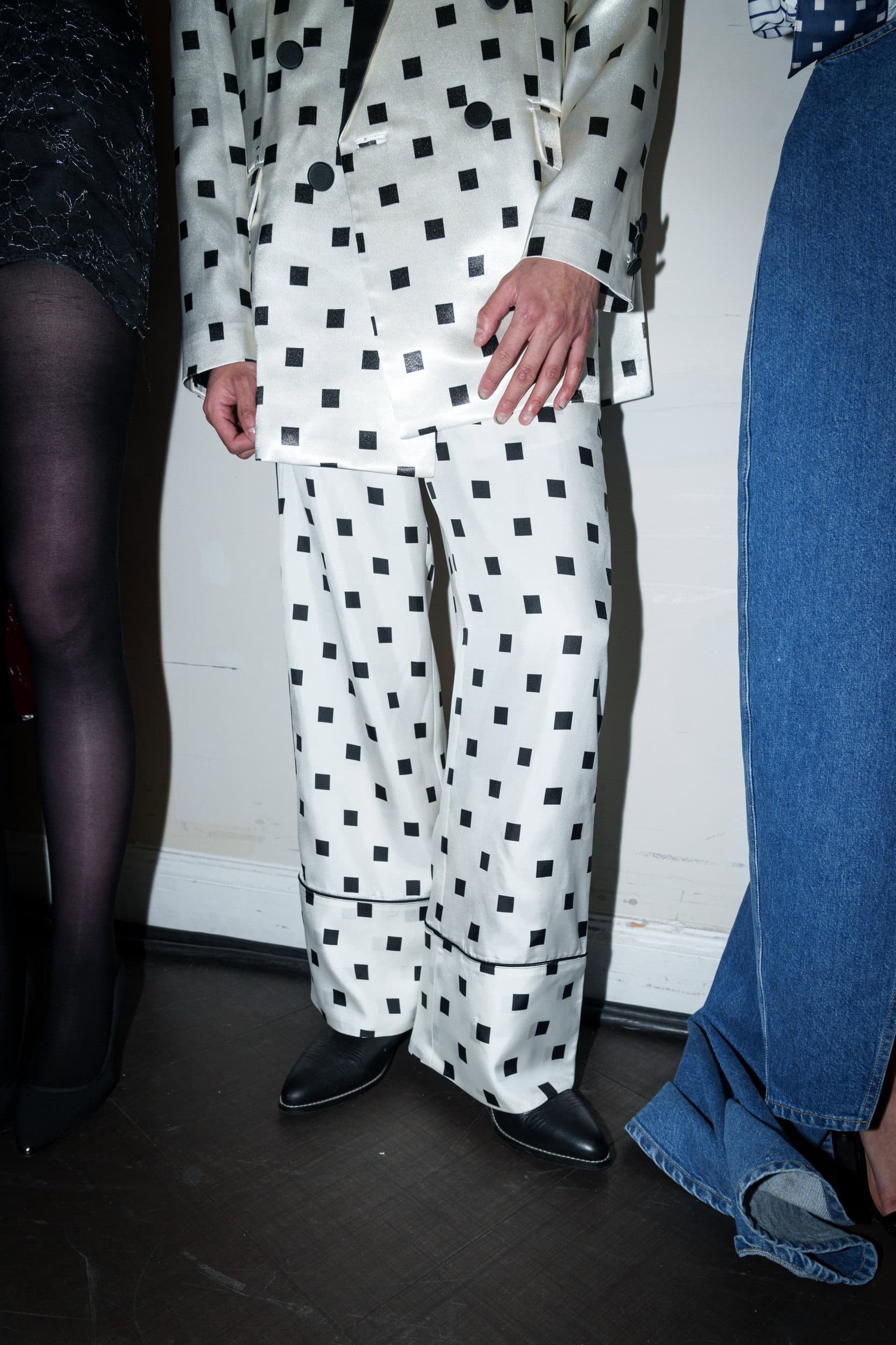 Romeo Hunte Fall 2026 Fashion Show Backstage