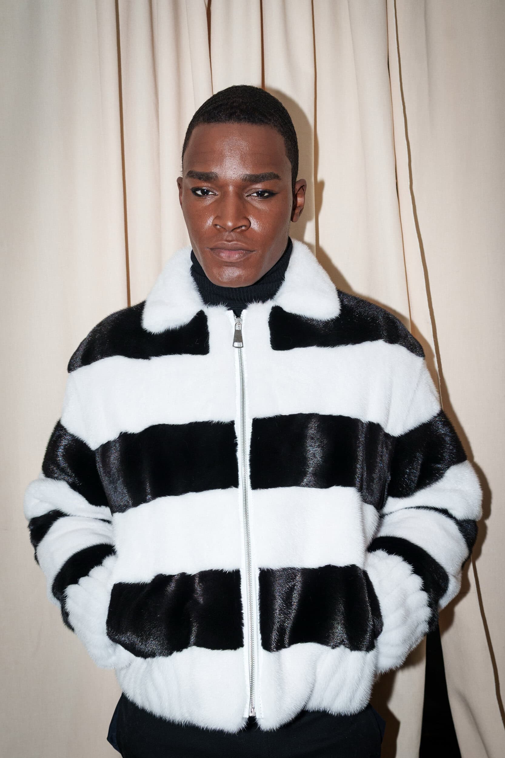 Romeo Hunte Fall 2026 Fashion Show Backstage