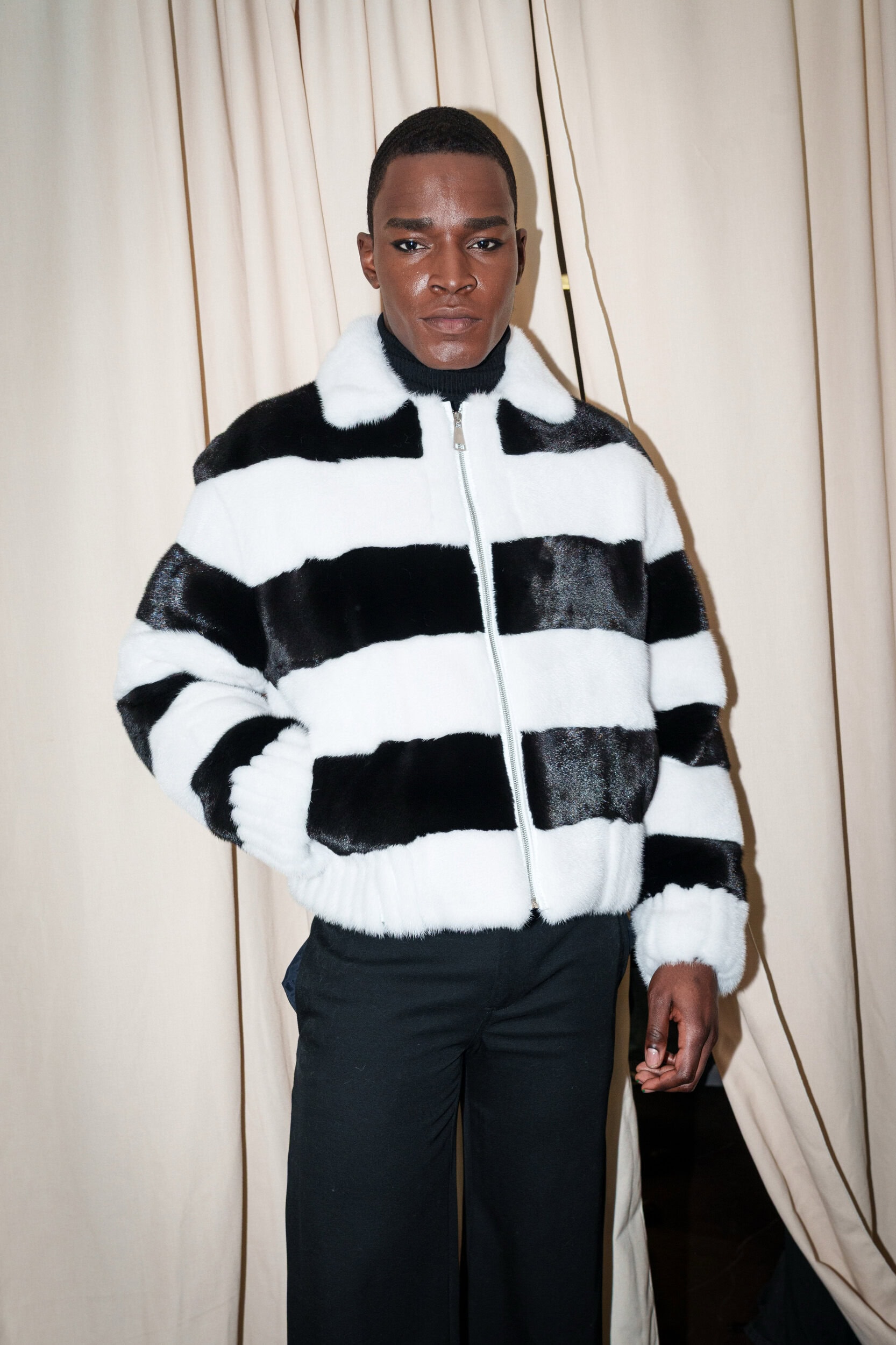 Romeo Hunte Fall 2026 Fashion Show Backstage