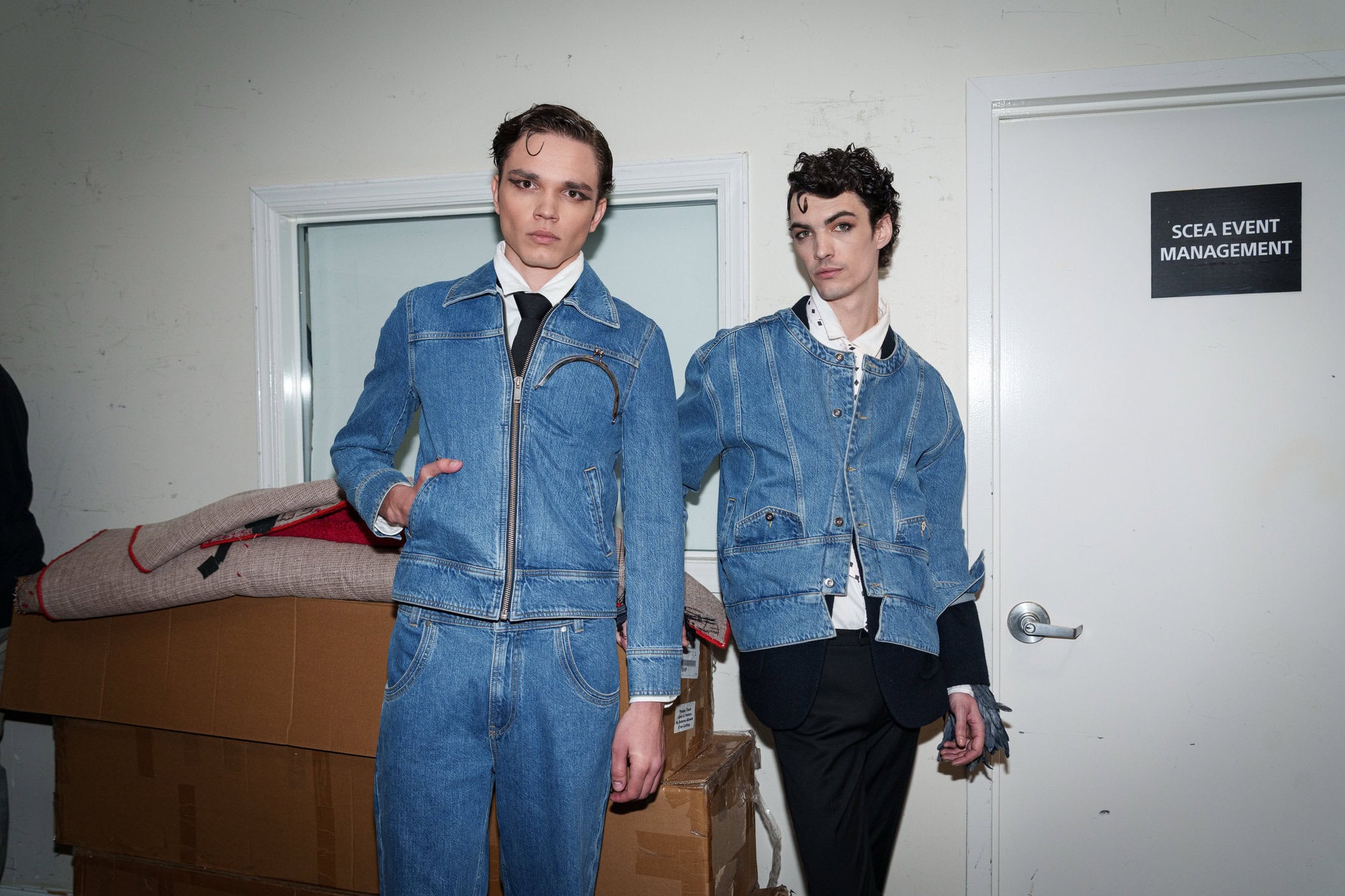 Romeo Hunte Fall 2026 Fashion Show Backstage