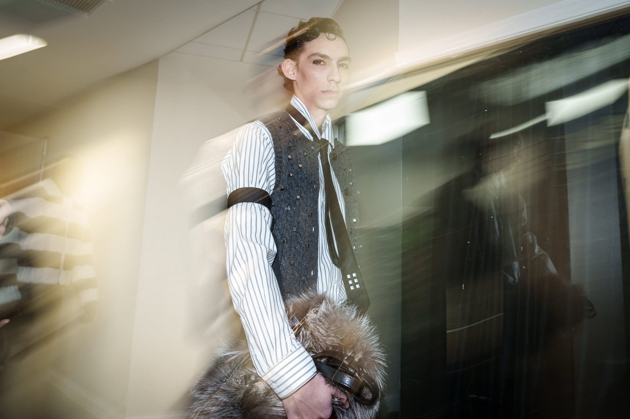 Romeo Hunte Fall 2026 Fashion Show Backstage