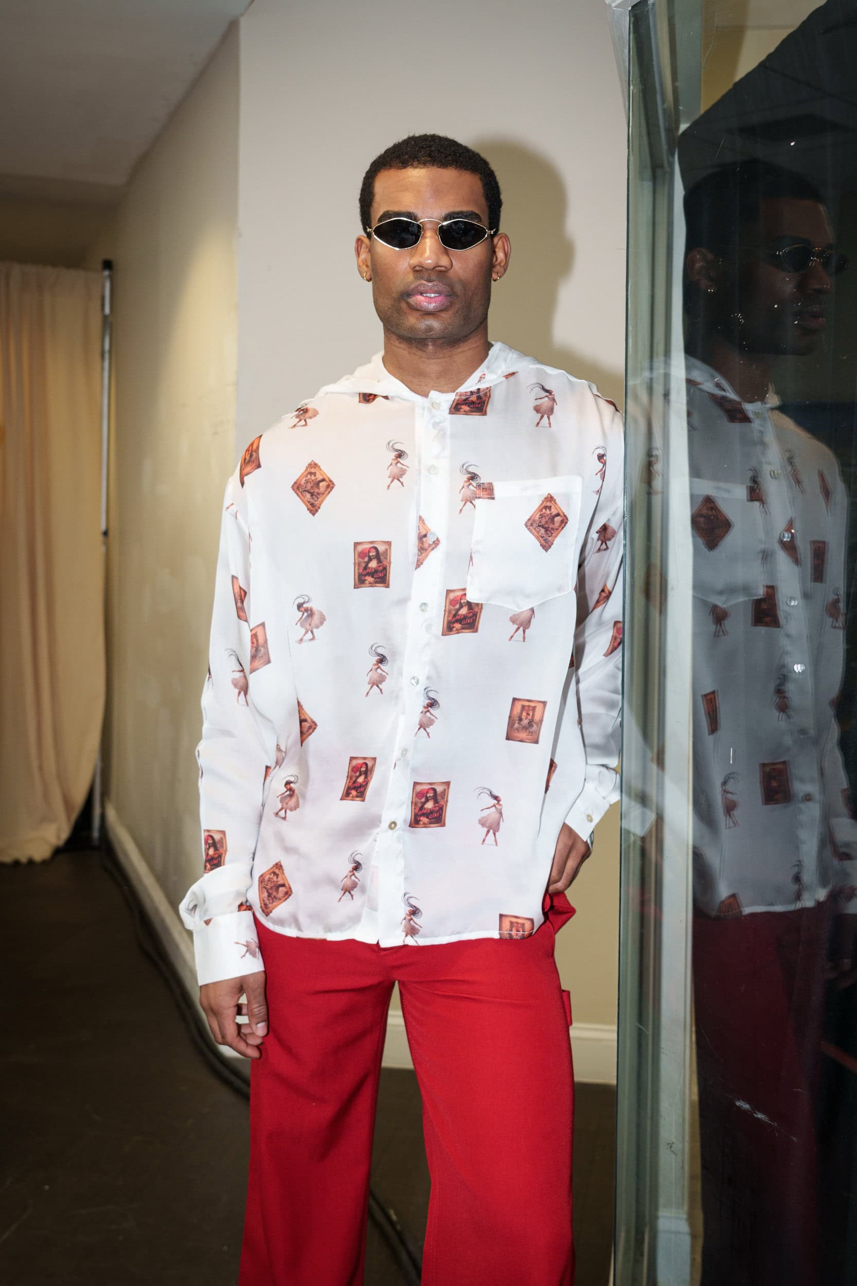 Romeo Hunte Fall 2026 Fashion Show Backstage