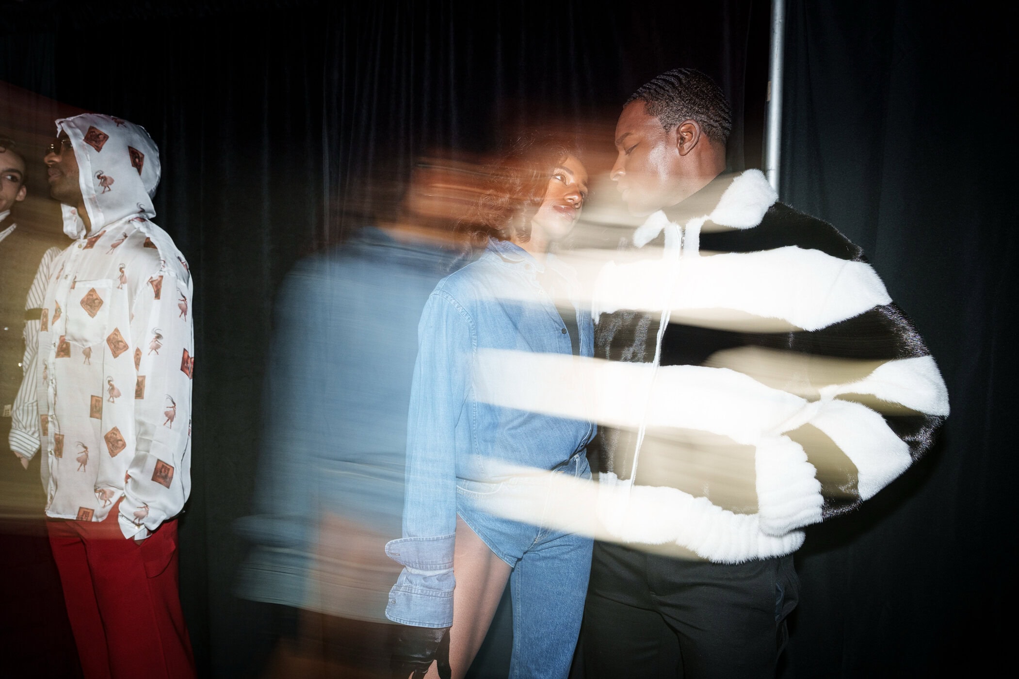 Romeo Hunte Fall 2026 Fashion Show Backstage