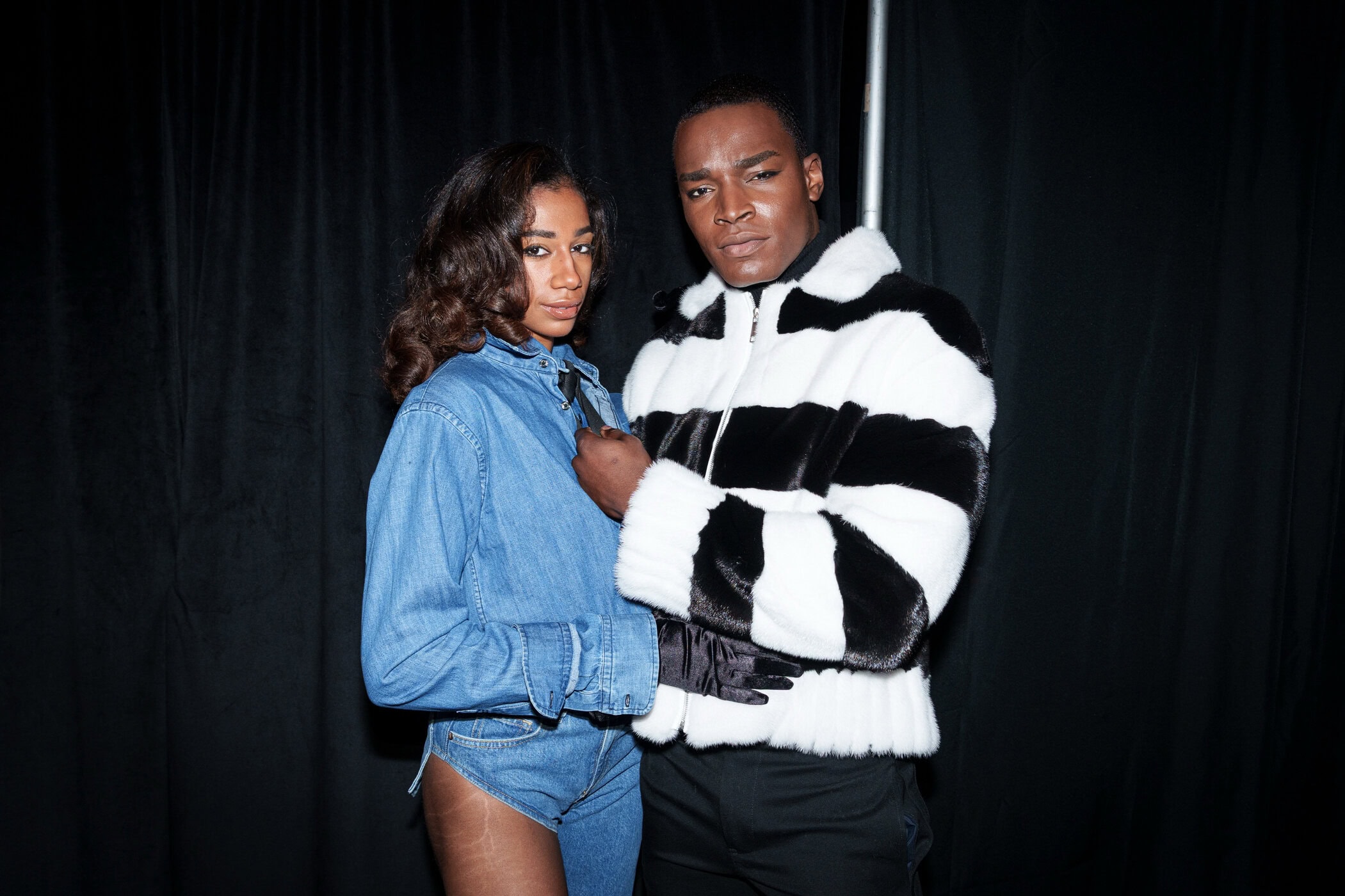 Romeo Hunte Fall 2026 Fashion Show Backstage