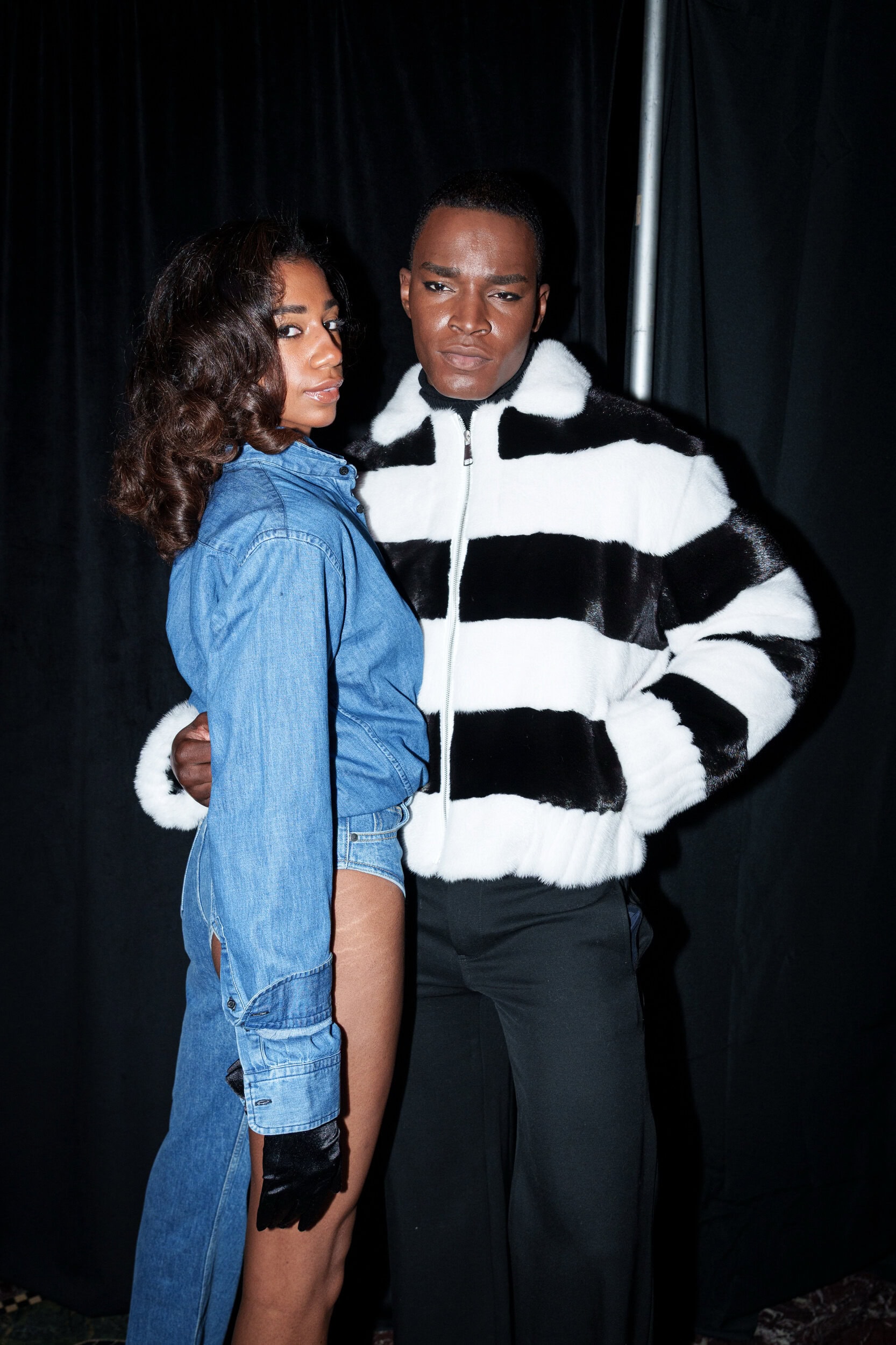 Romeo Hunte Fall 2026 Fashion Show Backstage