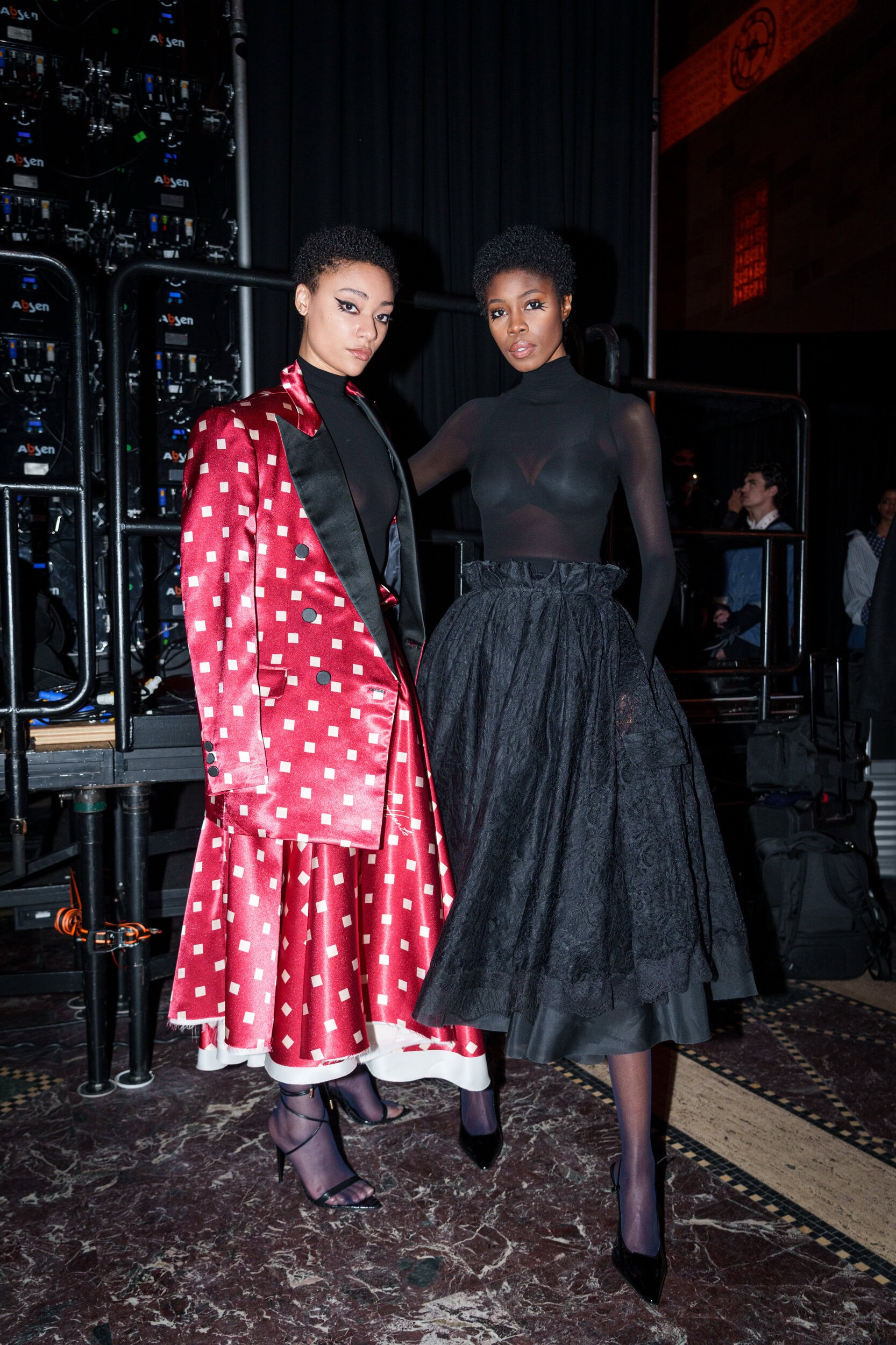 Romeo Hunte Fall 2026 Fashion Show Backstage