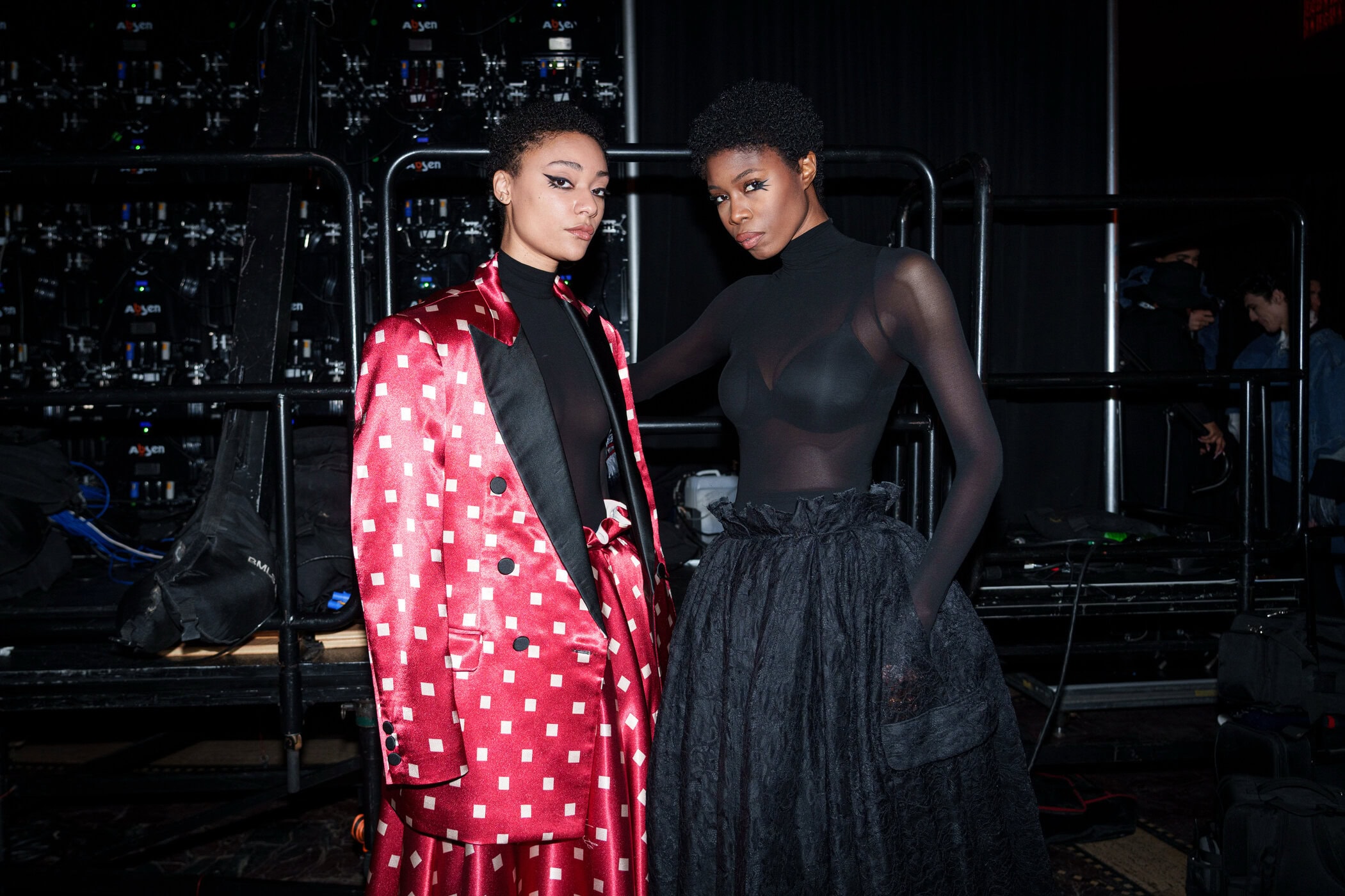Romeo Hunte Fall 2026 Fashion Show Backstage