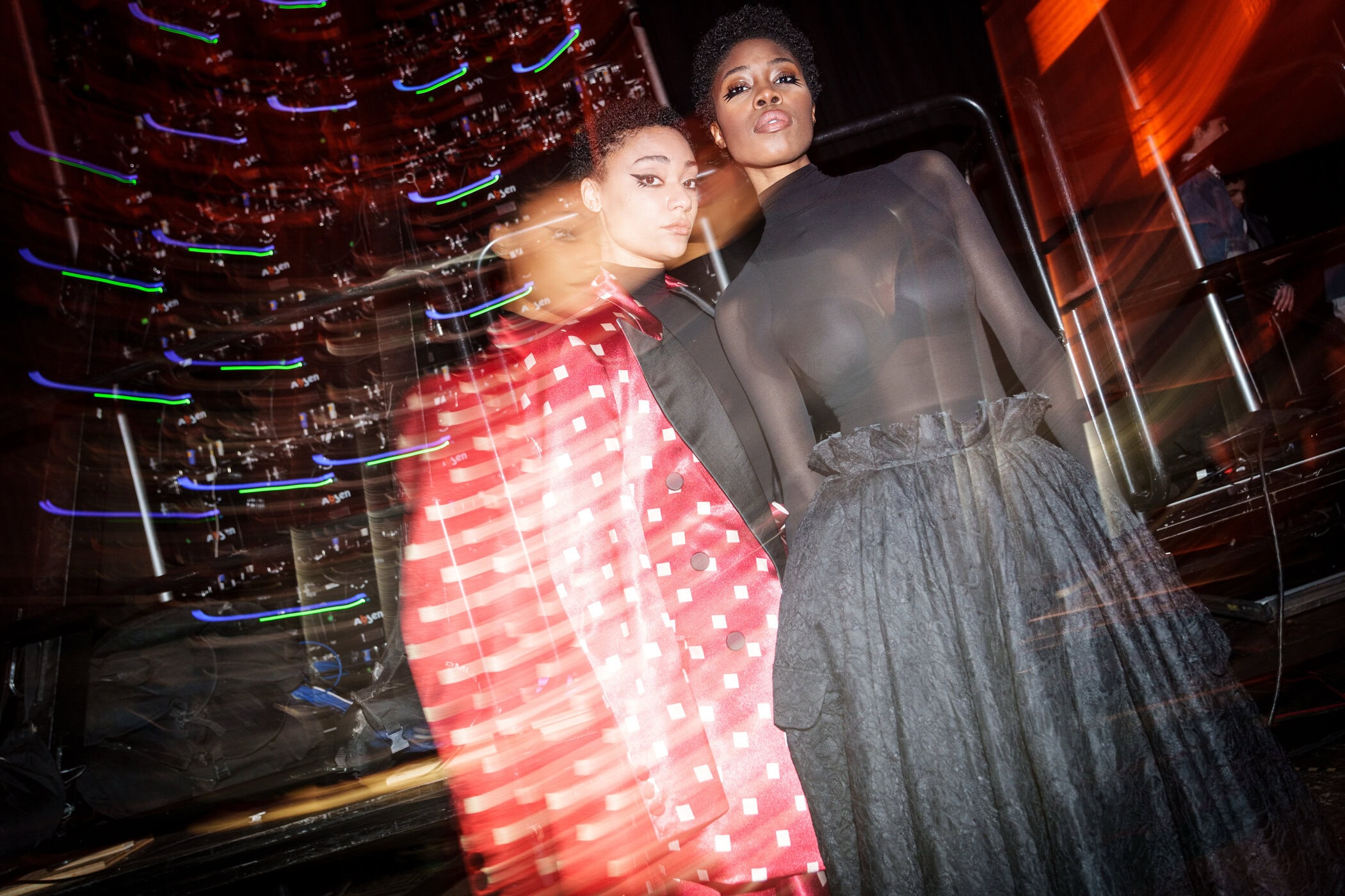 Romeo Hunte Fall 2026 Fashion Show Backstage