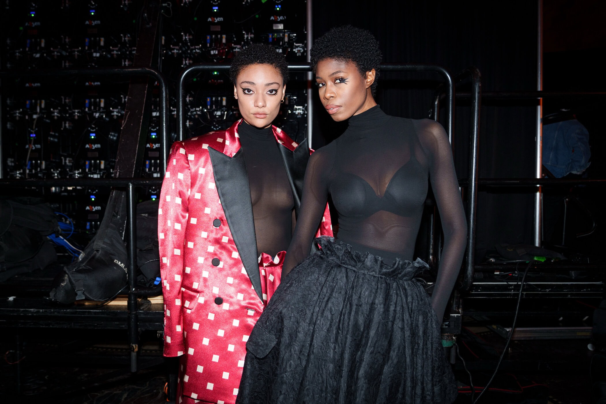 Romeo Hunte Fall 2026 Fashion Show Backstage