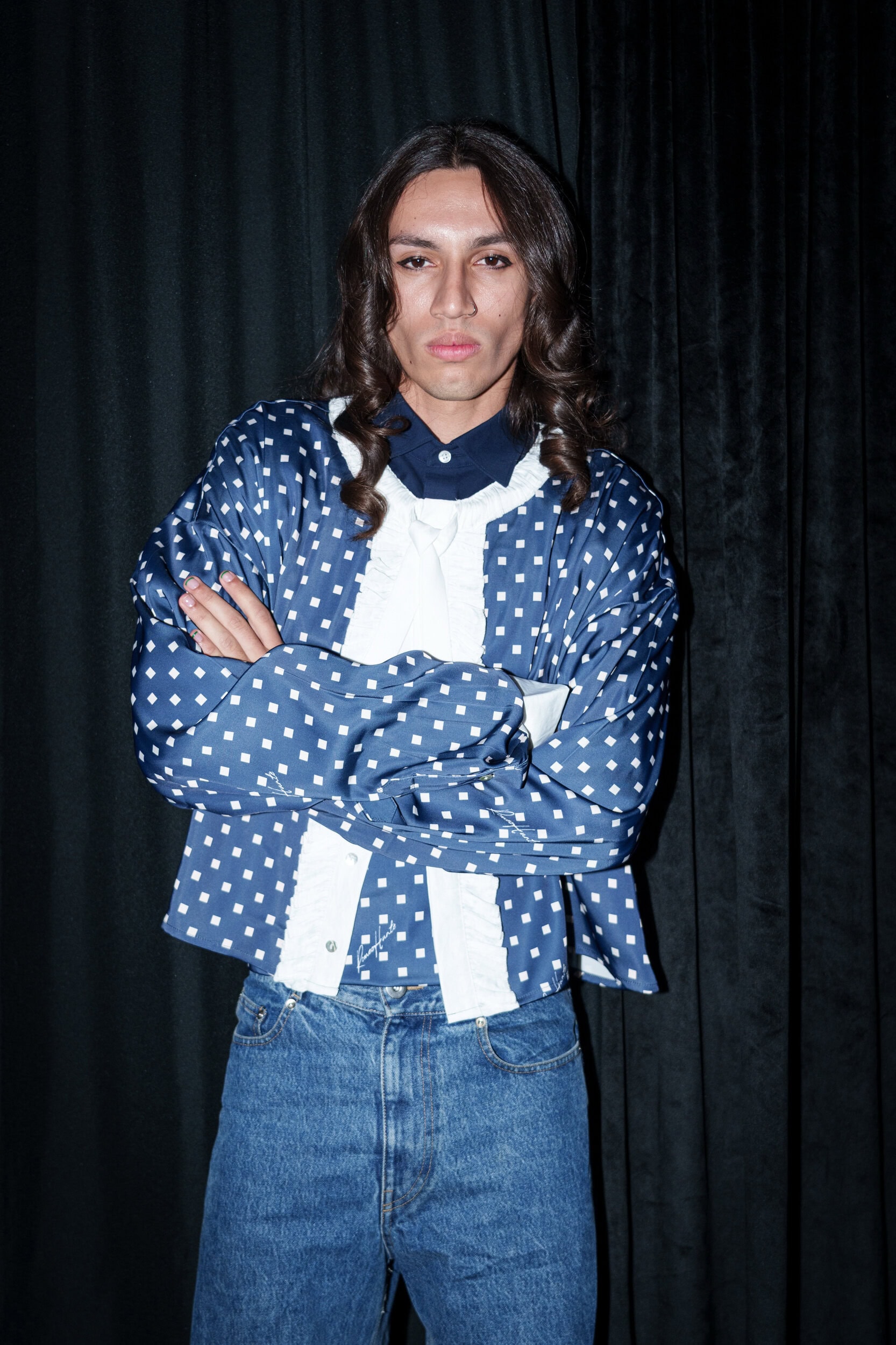 Romeo Hunte Fall 2026 Fashion Show Backstage