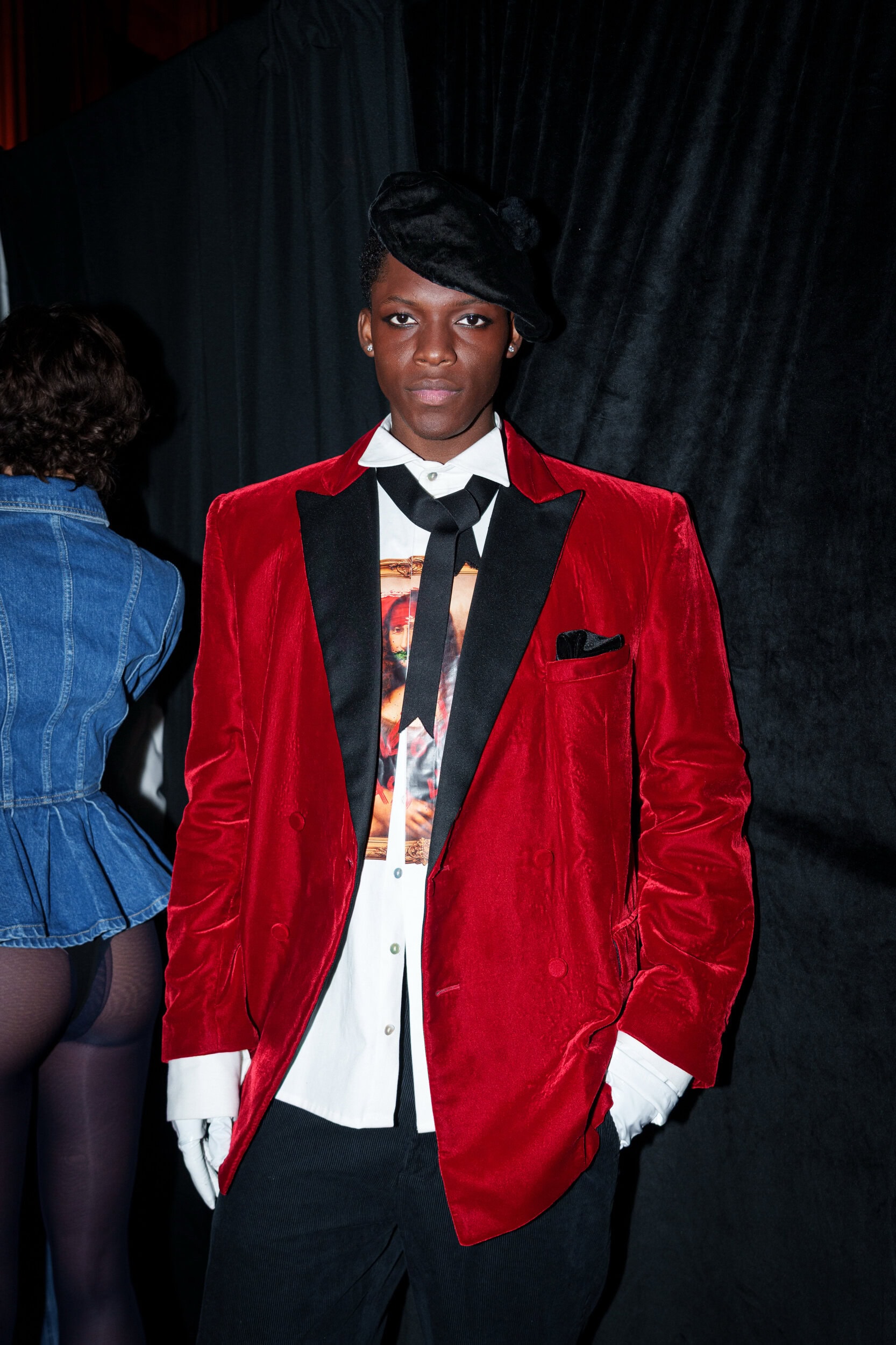 Romeo Hunte Fall 2026 Fashion Show Backstage