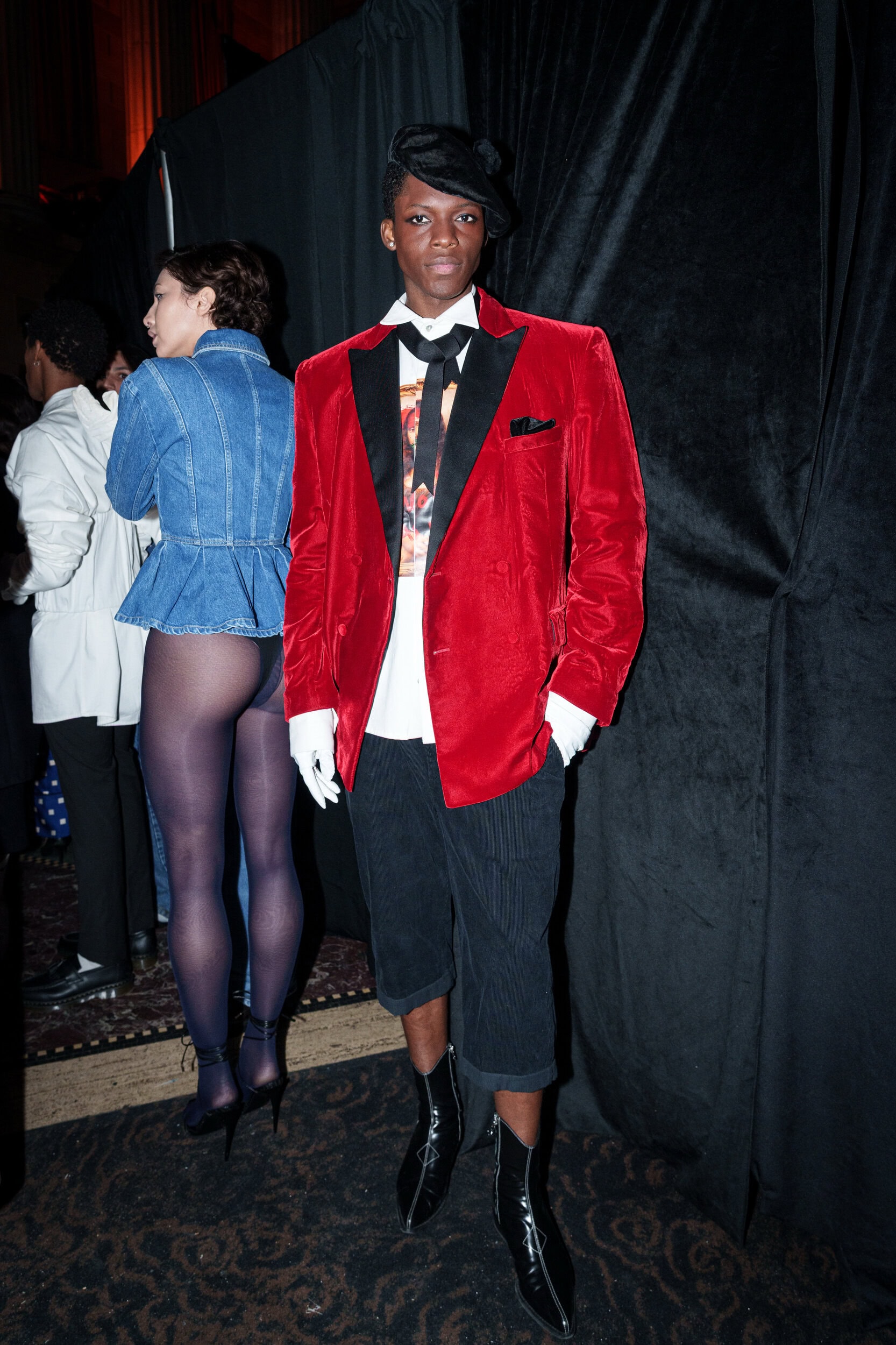Romeo Hunte Fall 2026 Fashion Show Backstage
