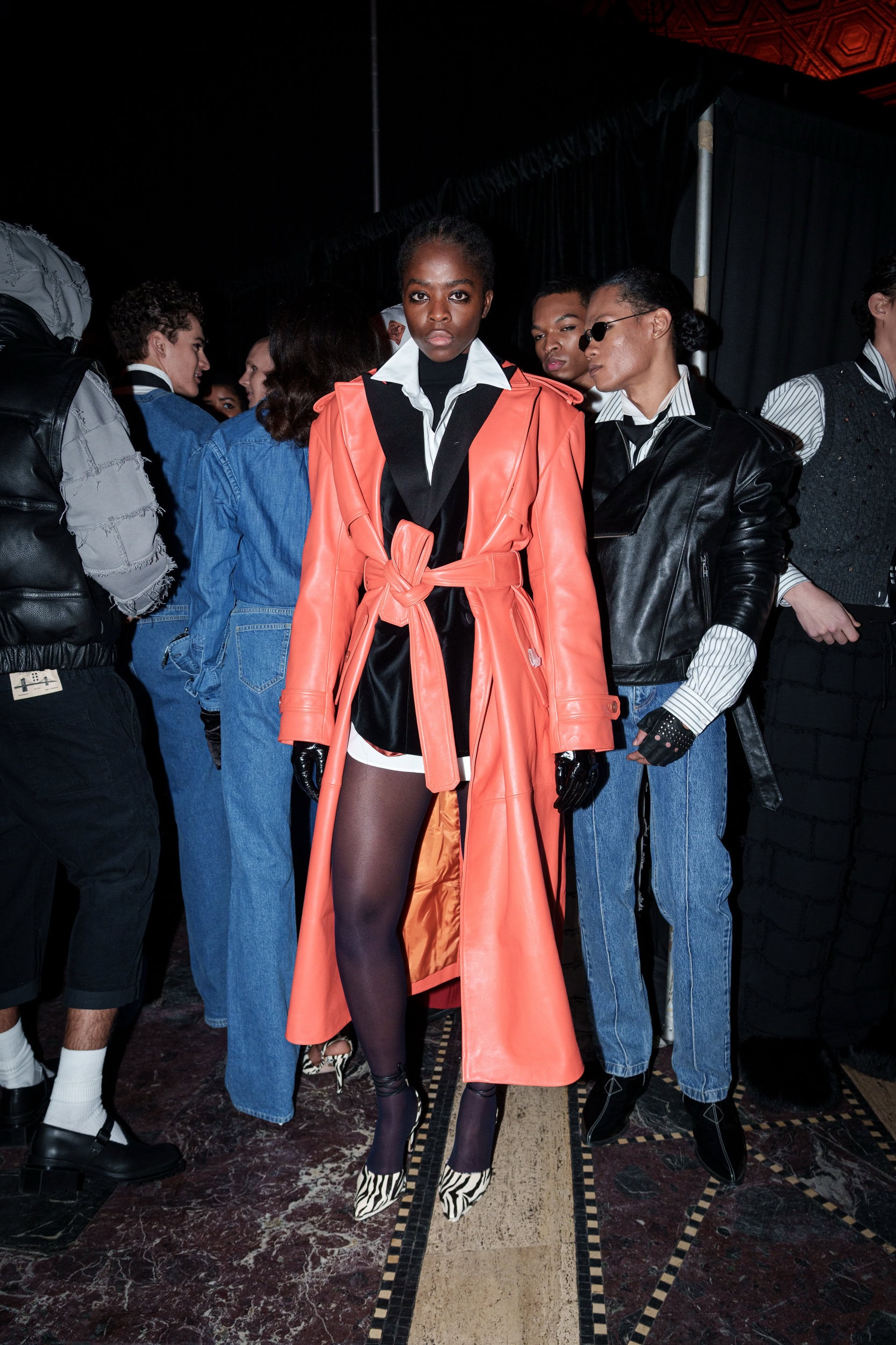 Romeo Hunte Fall 2026 Fashion Show Backstage