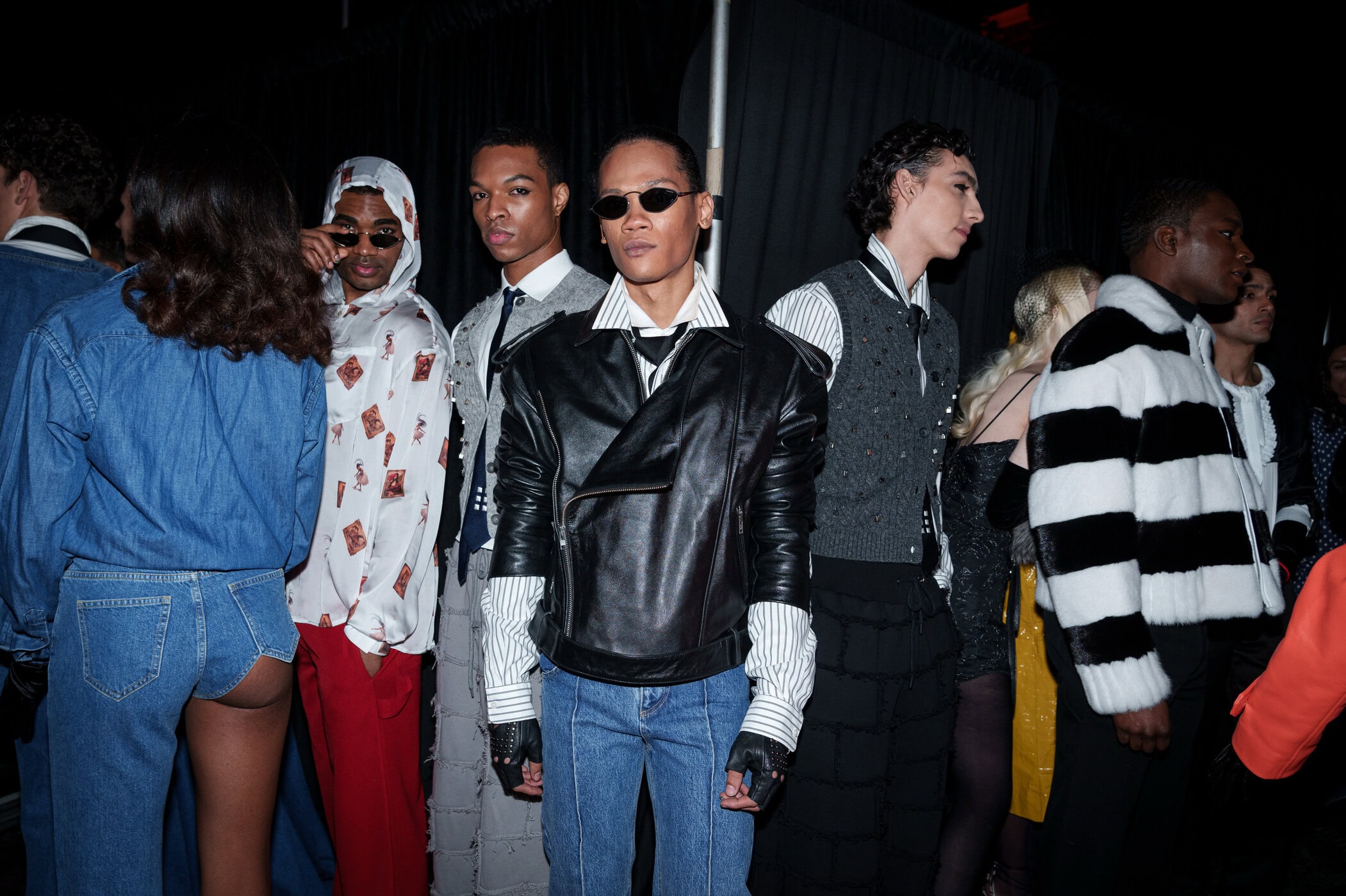 Romeo Hunte Fall 2026 Fashion Show Backstage