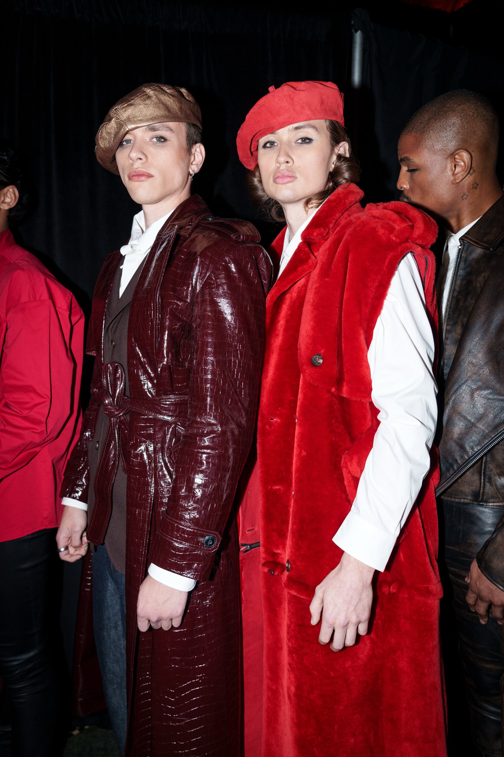 Romeo Hunte Fall 2026 Fashion Show Backstage