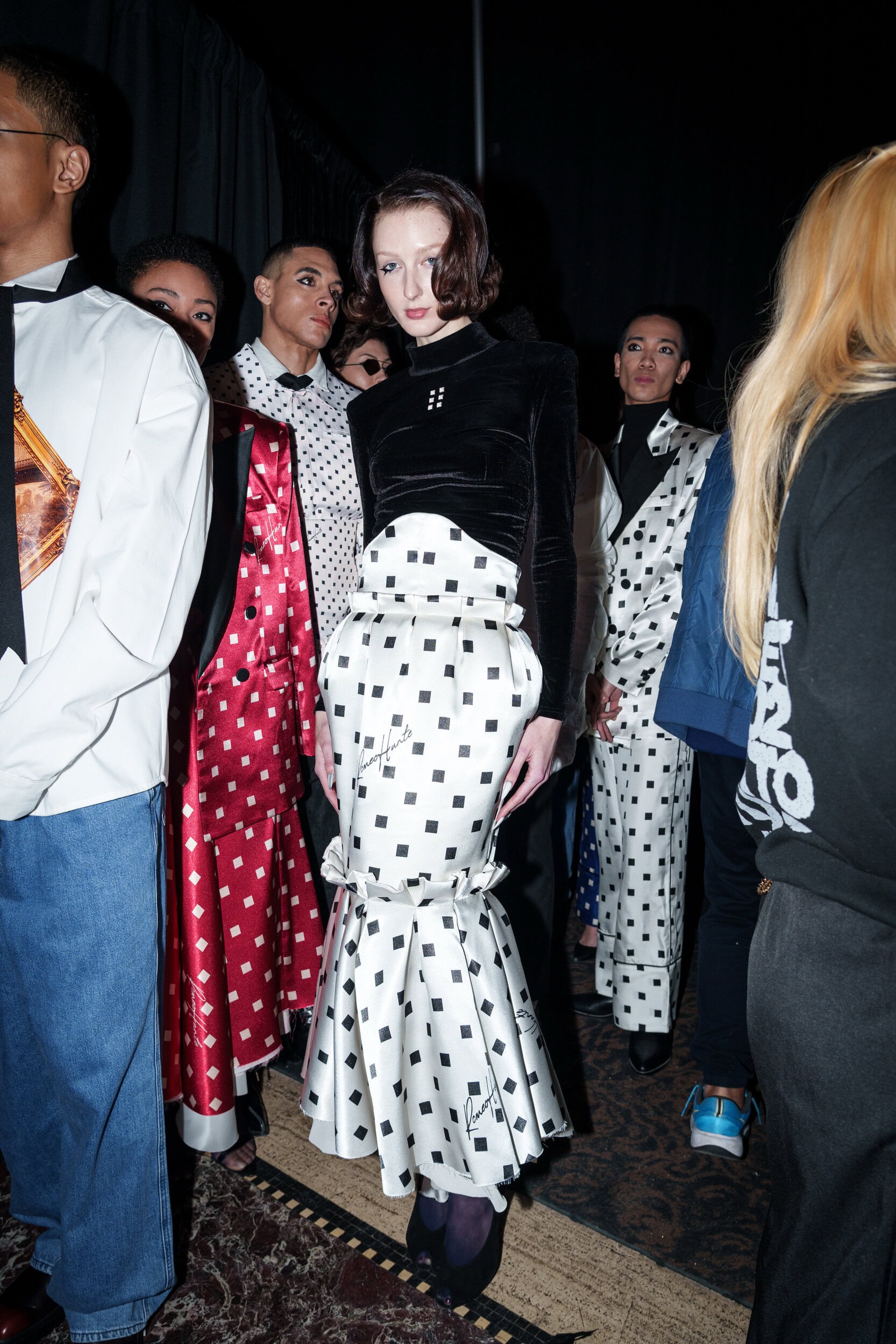 Romeo Hunte Fall 2026 Fashion Show Backstage