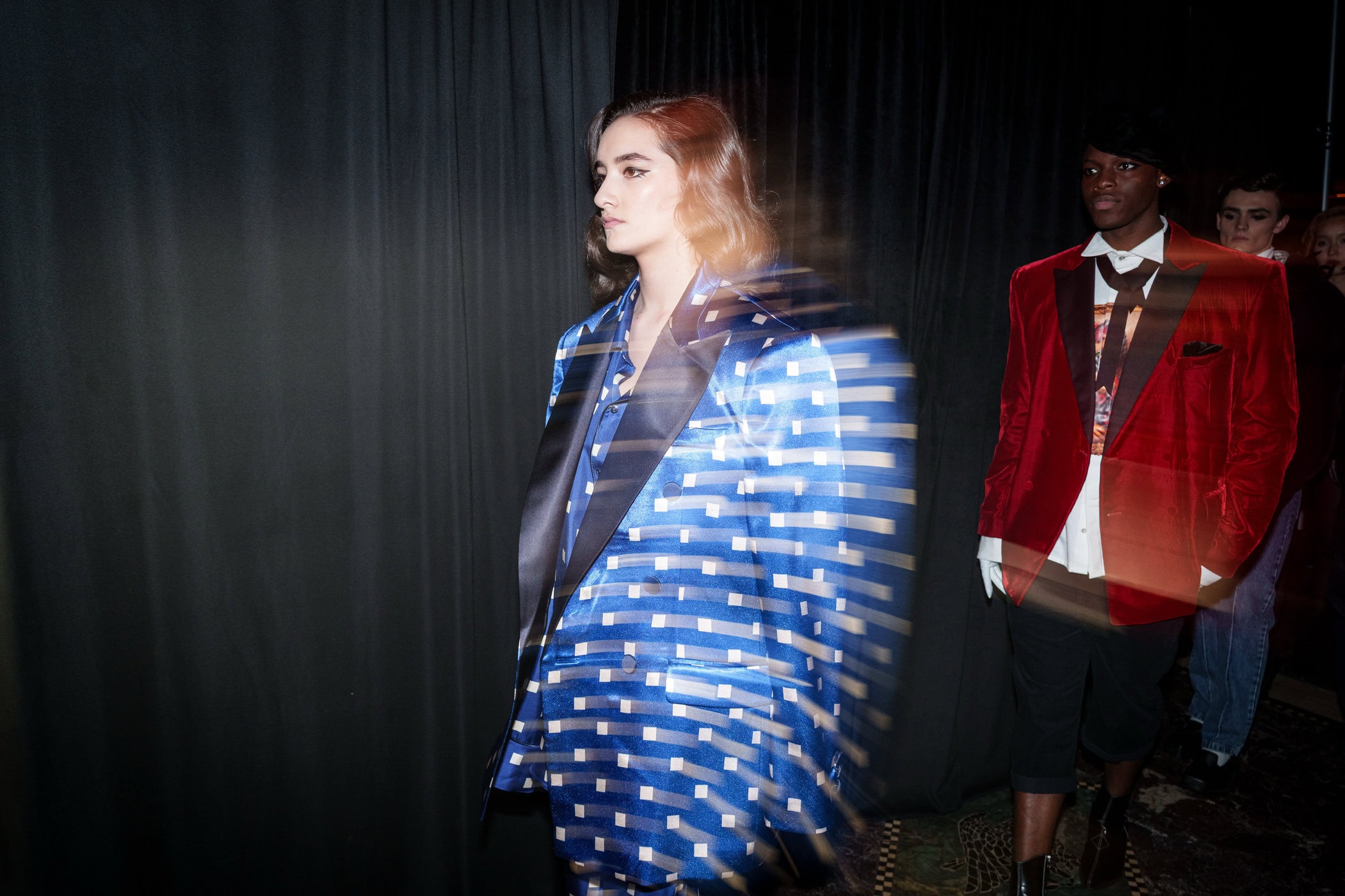 Romeo Hunte Fall 2026 Fashion Show Backstage