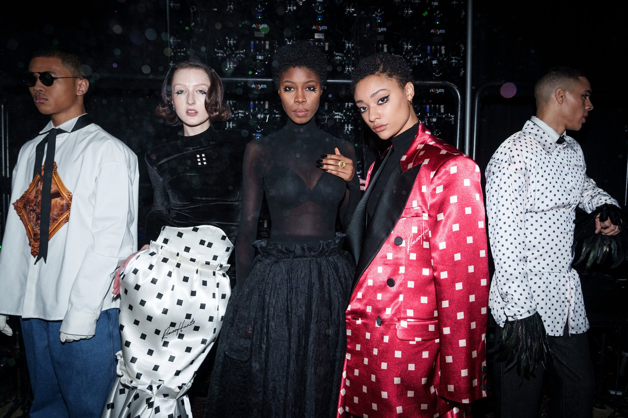 Romeo Hunte Fall 2026 Fashion Show Backstage