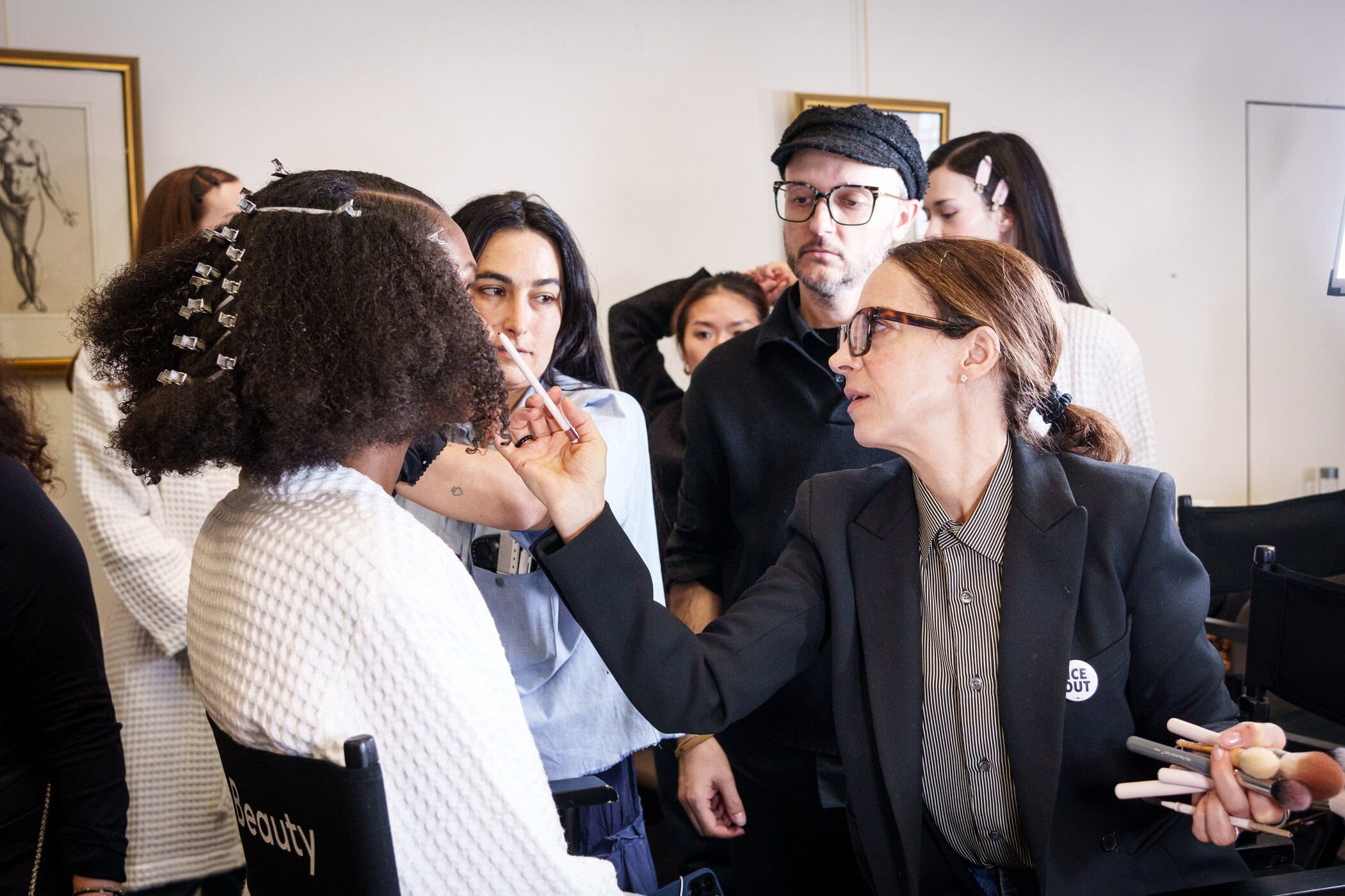 Sandy Liang Fall 2026 Fashion Show Backstage