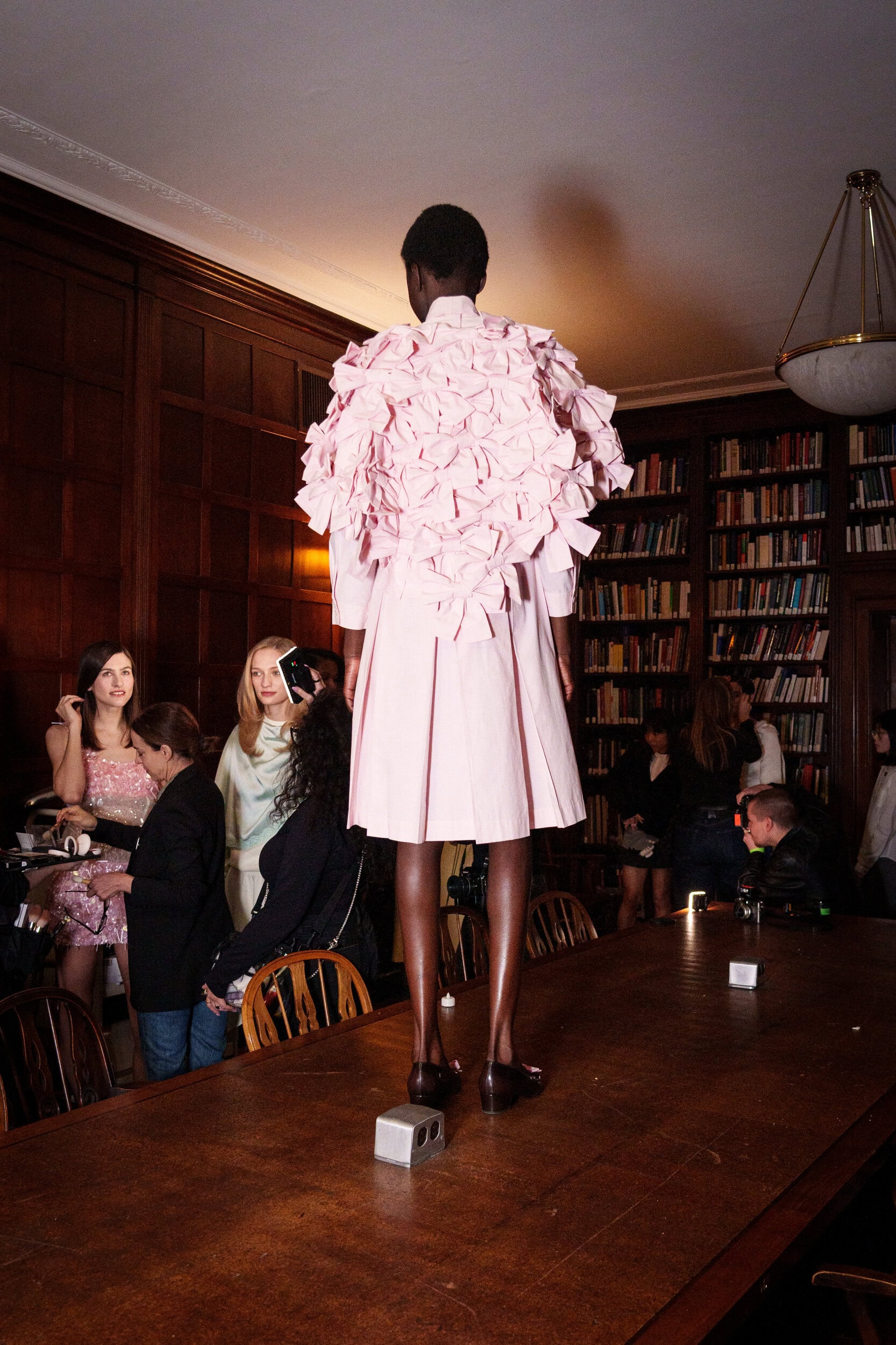 Sandy Liang Fall 2026 Fashion Show Backstage