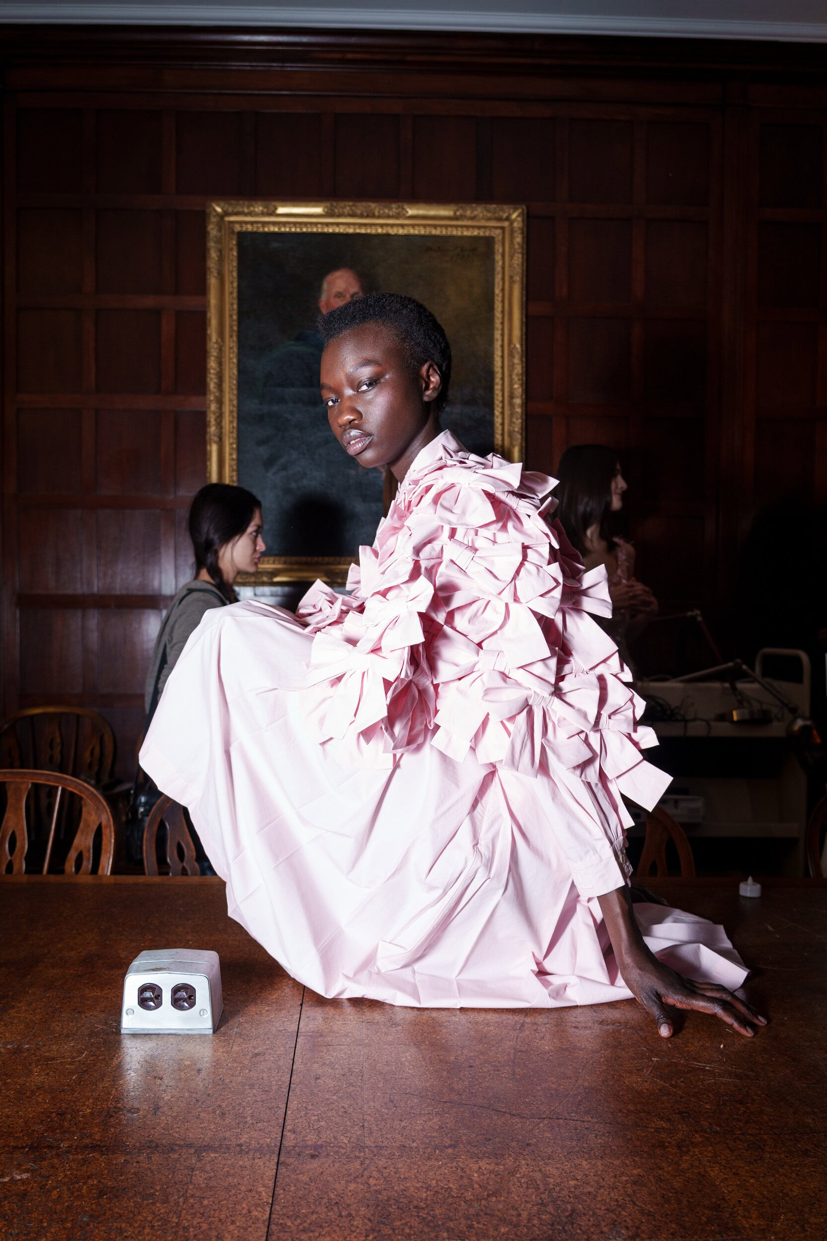 Sandy Liang Fall 2026 Fashion Show Backstage