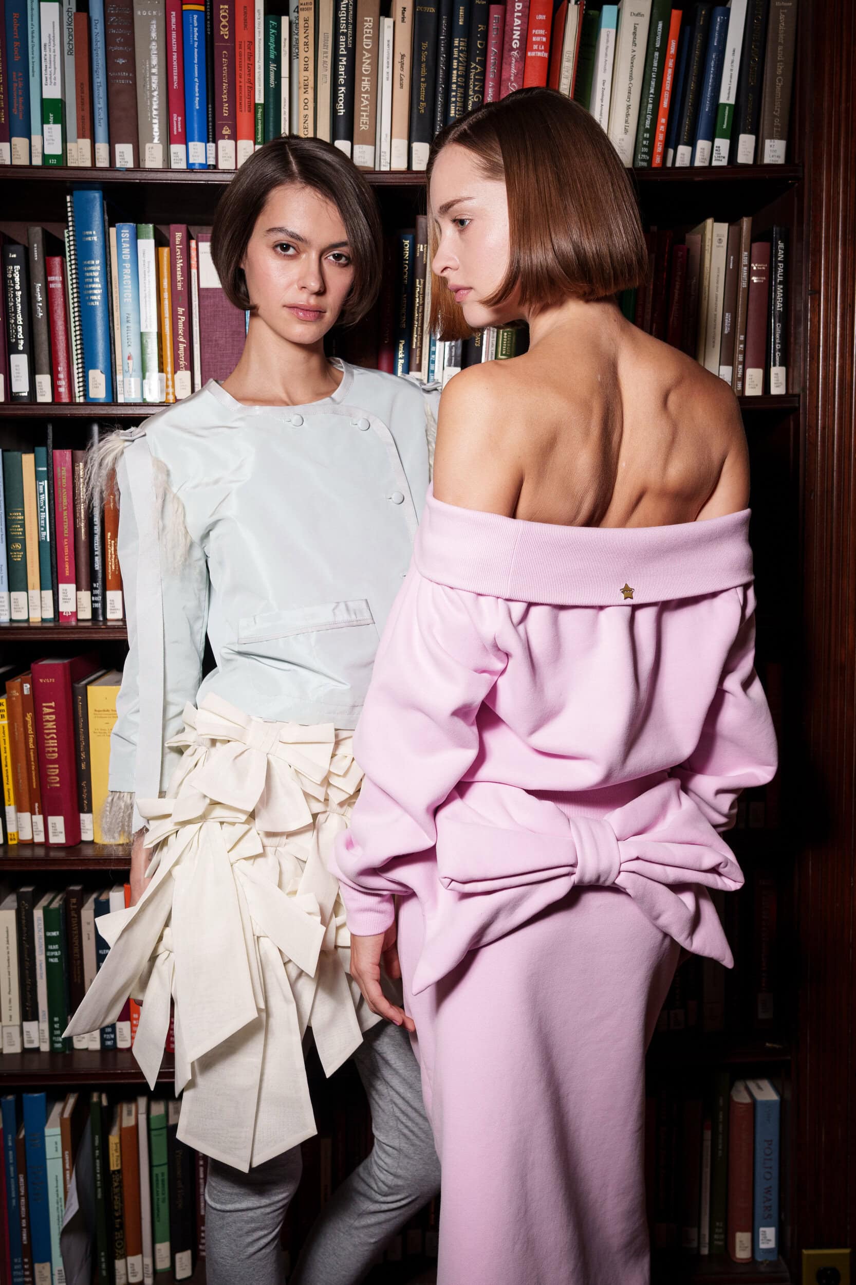 Sandy Liang Fall 2026 Fashion Show Backstage