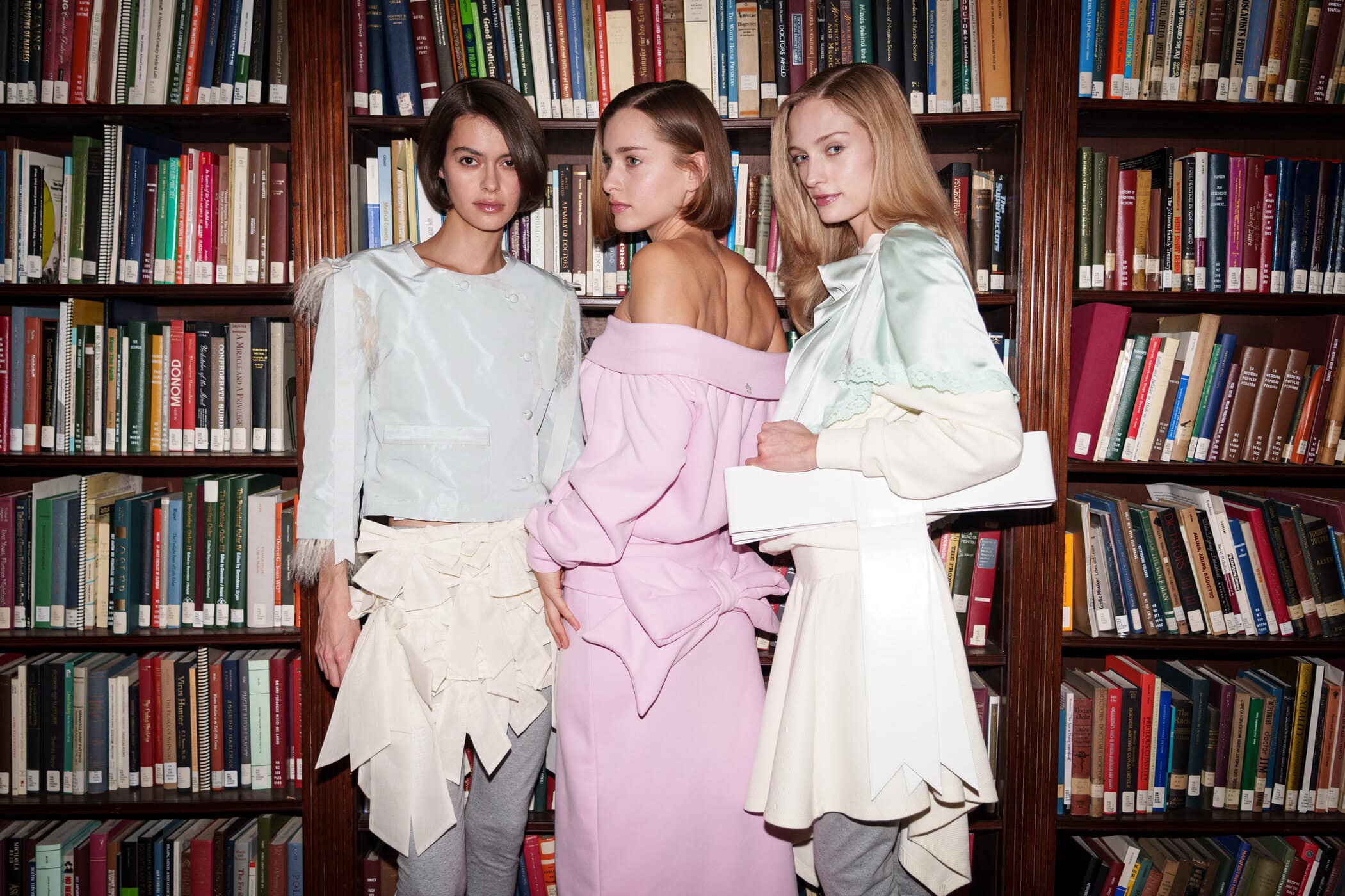 Sandy Liang Fall 2026 Fashion Show Backstage