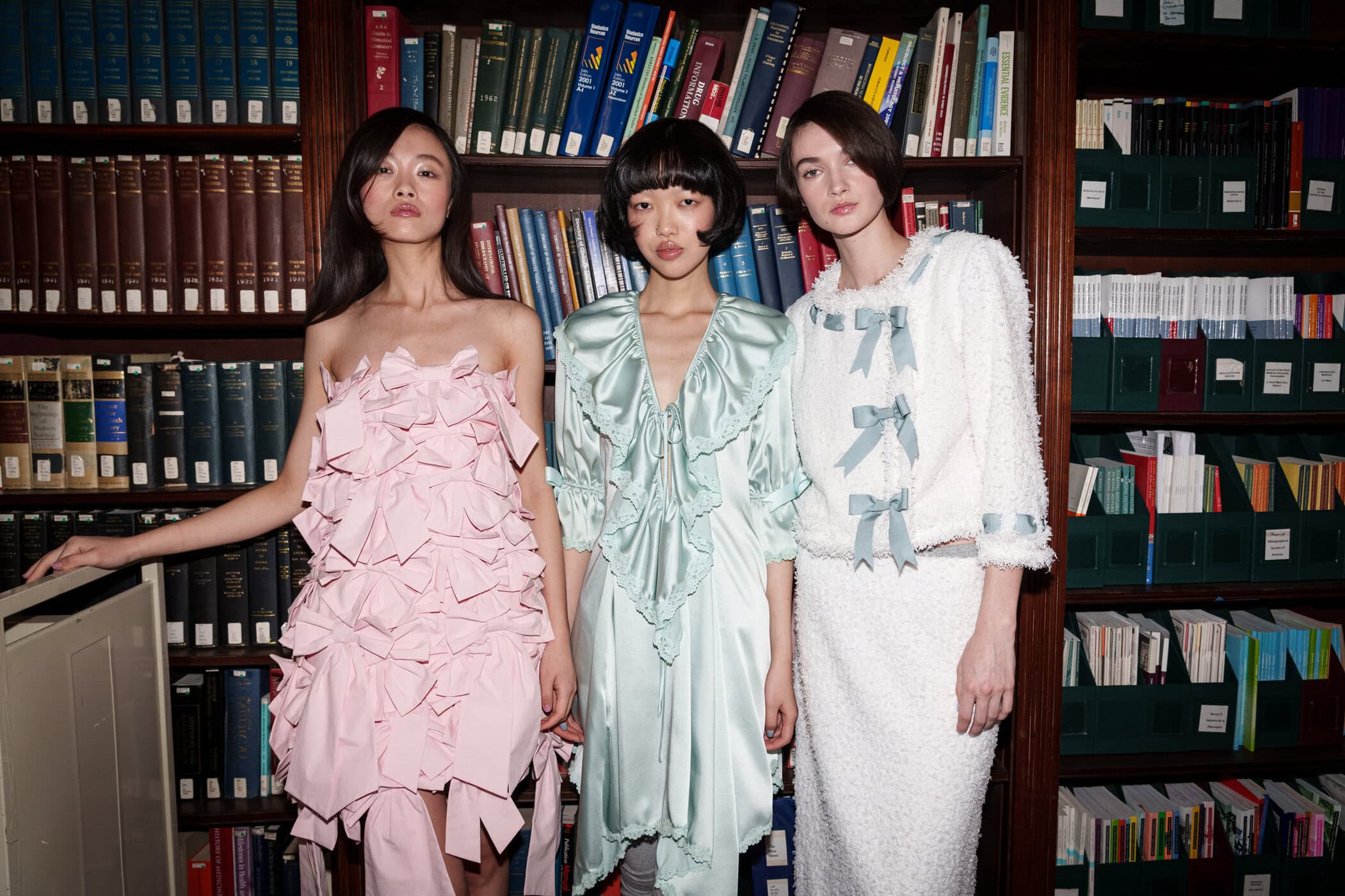 Sandy Liang Fall 2026 Fashion Show Backstage