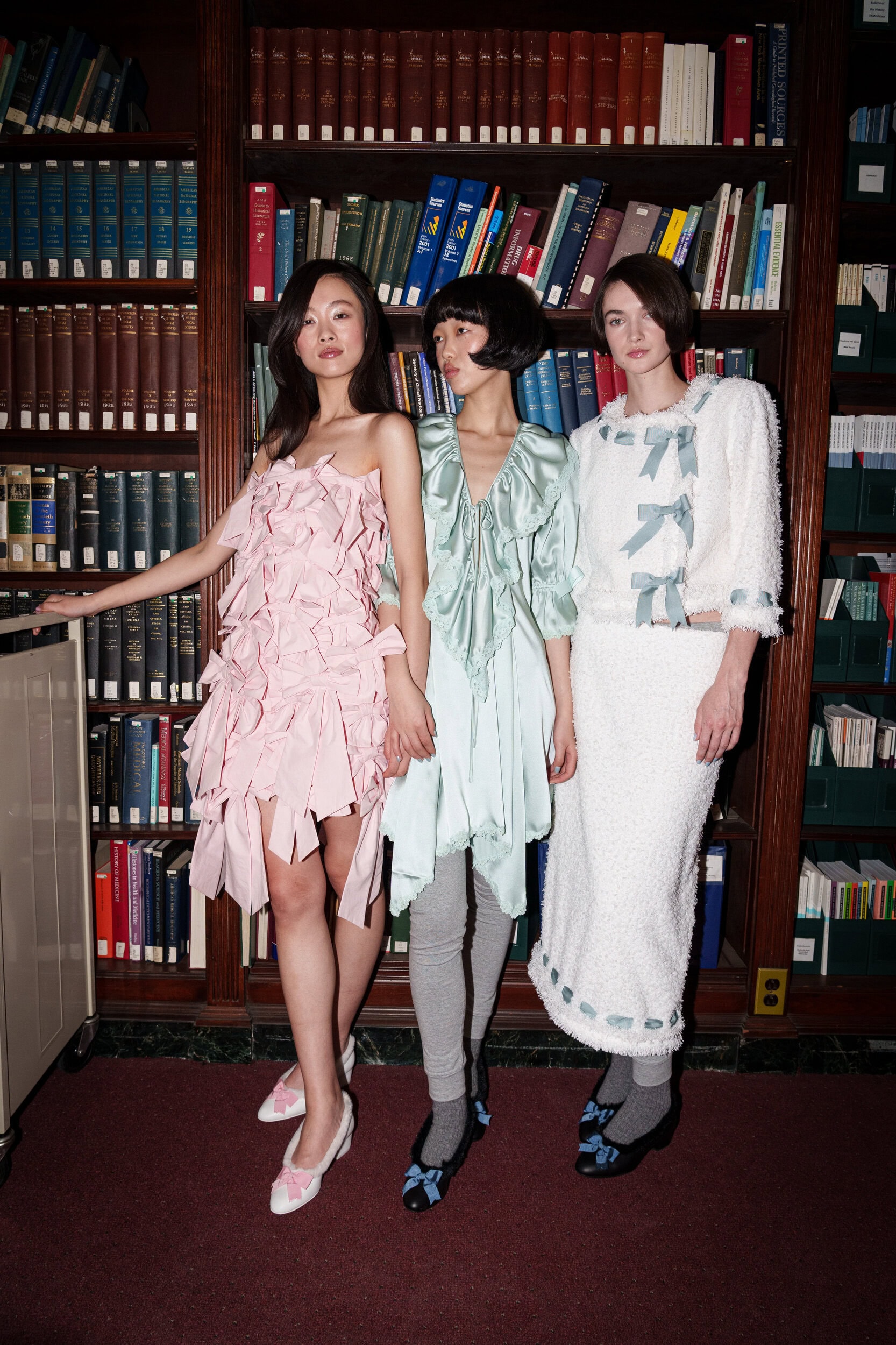 Sandy Liang Fall 2026 Fashion Show Backstage