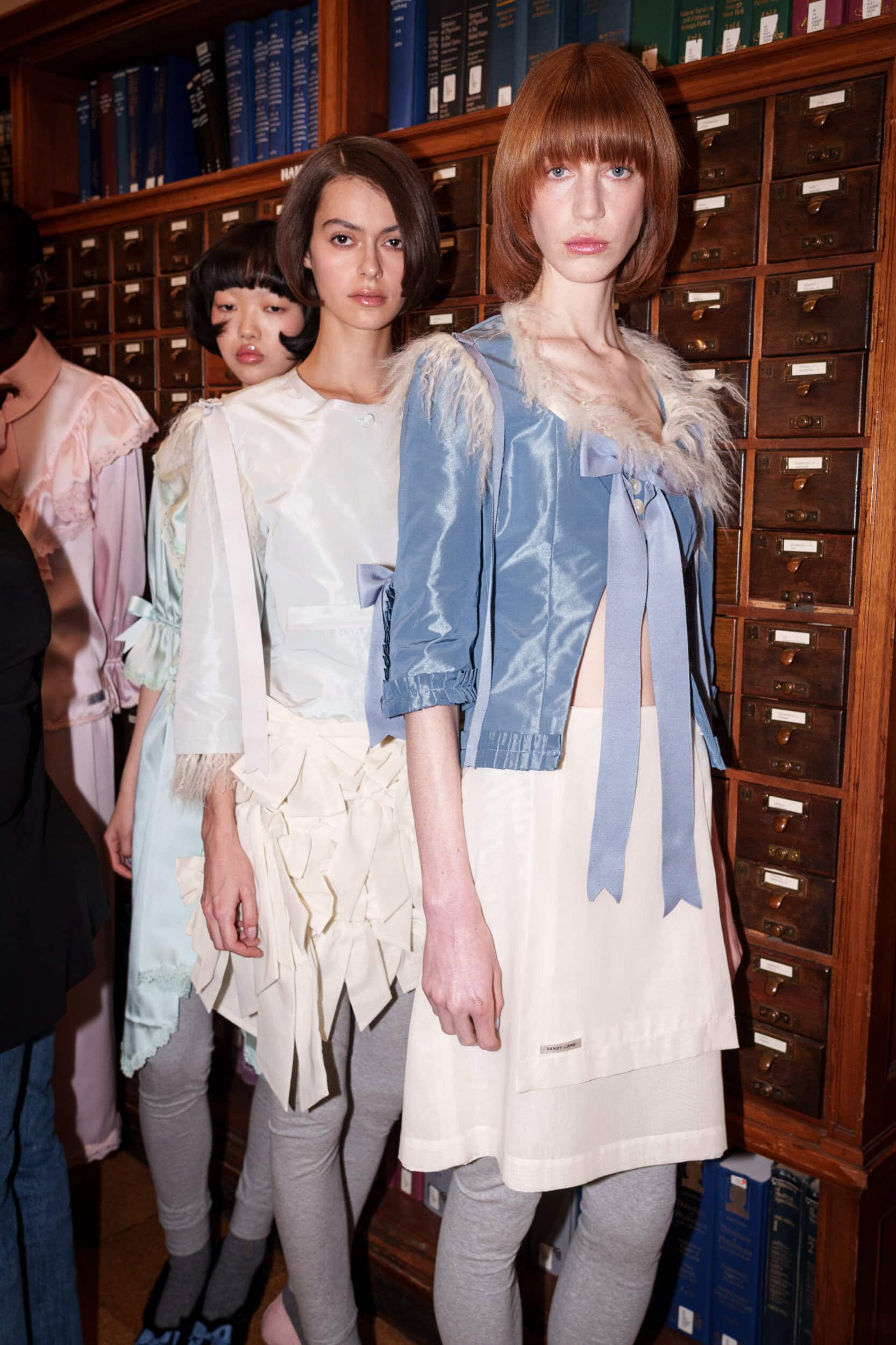 Sandy Liang Fall 2026 Fashion Show Backstage