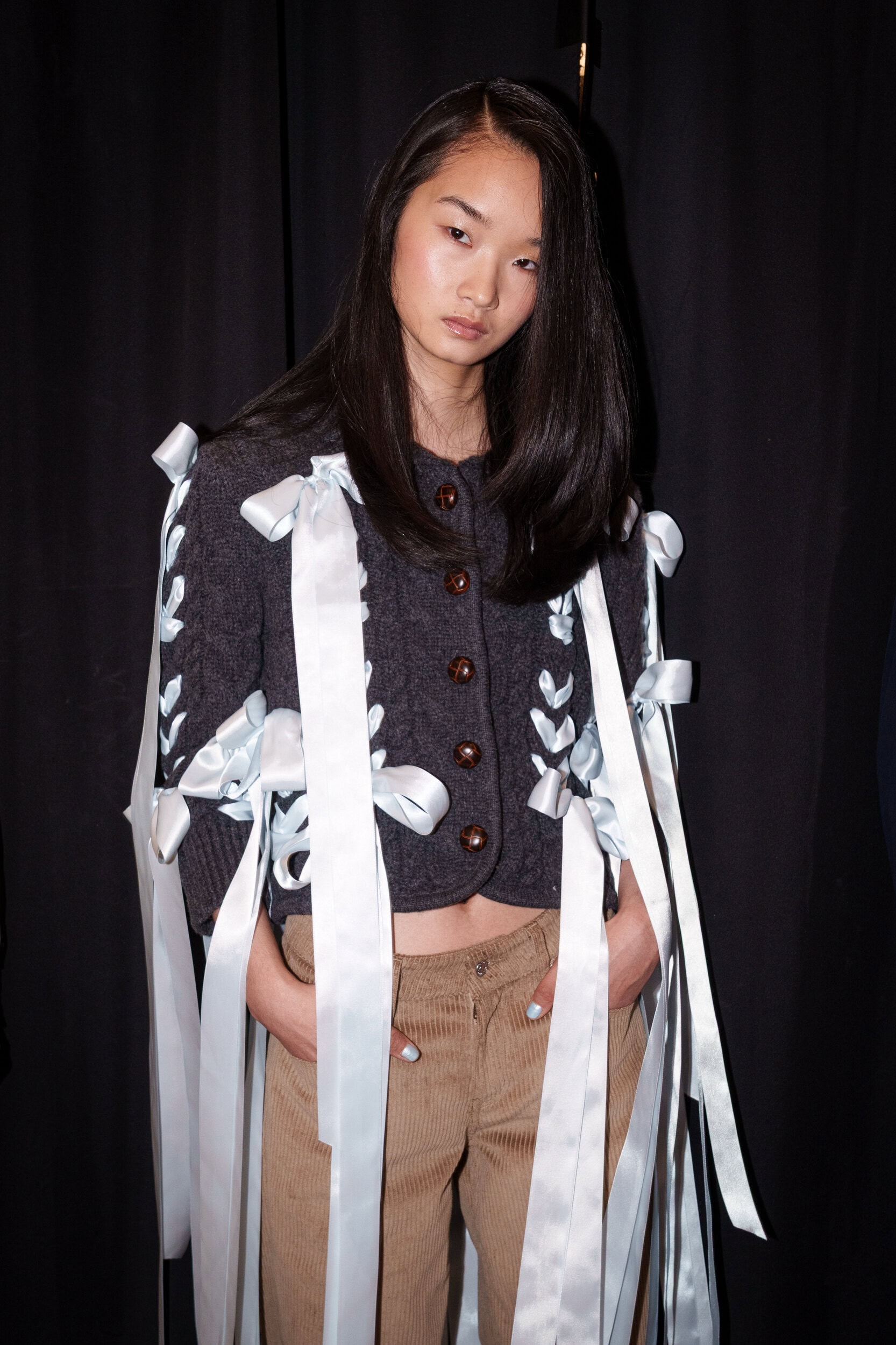 Sandy Liang Fall 2026 Fashion Show Backstage
